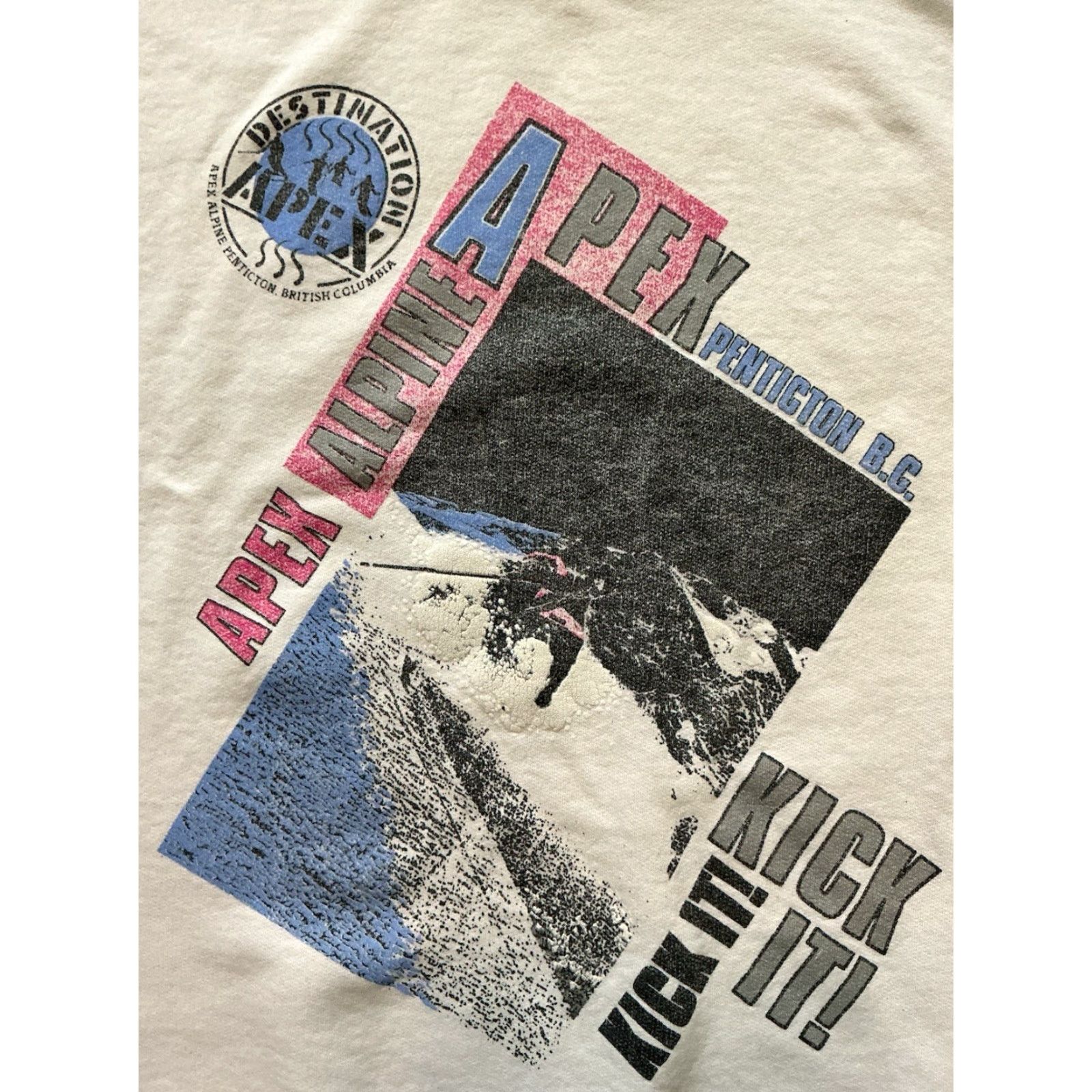 Vintage VINTAGE Island Surf Sweatshirt 90s Mountain Pullover XL White Men Size US XL / EU 56 / 4 - 6 Thumbnail