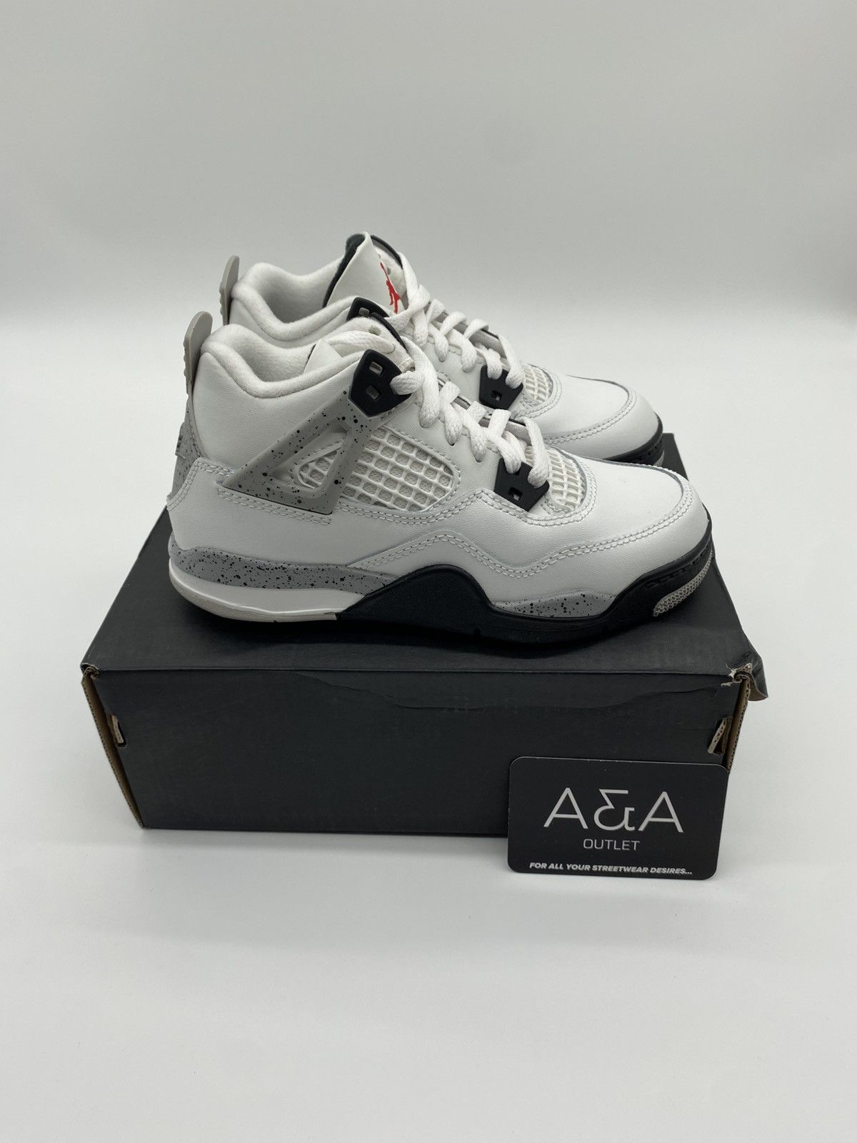 Air Jordan Retro White Cement PS US Brand New