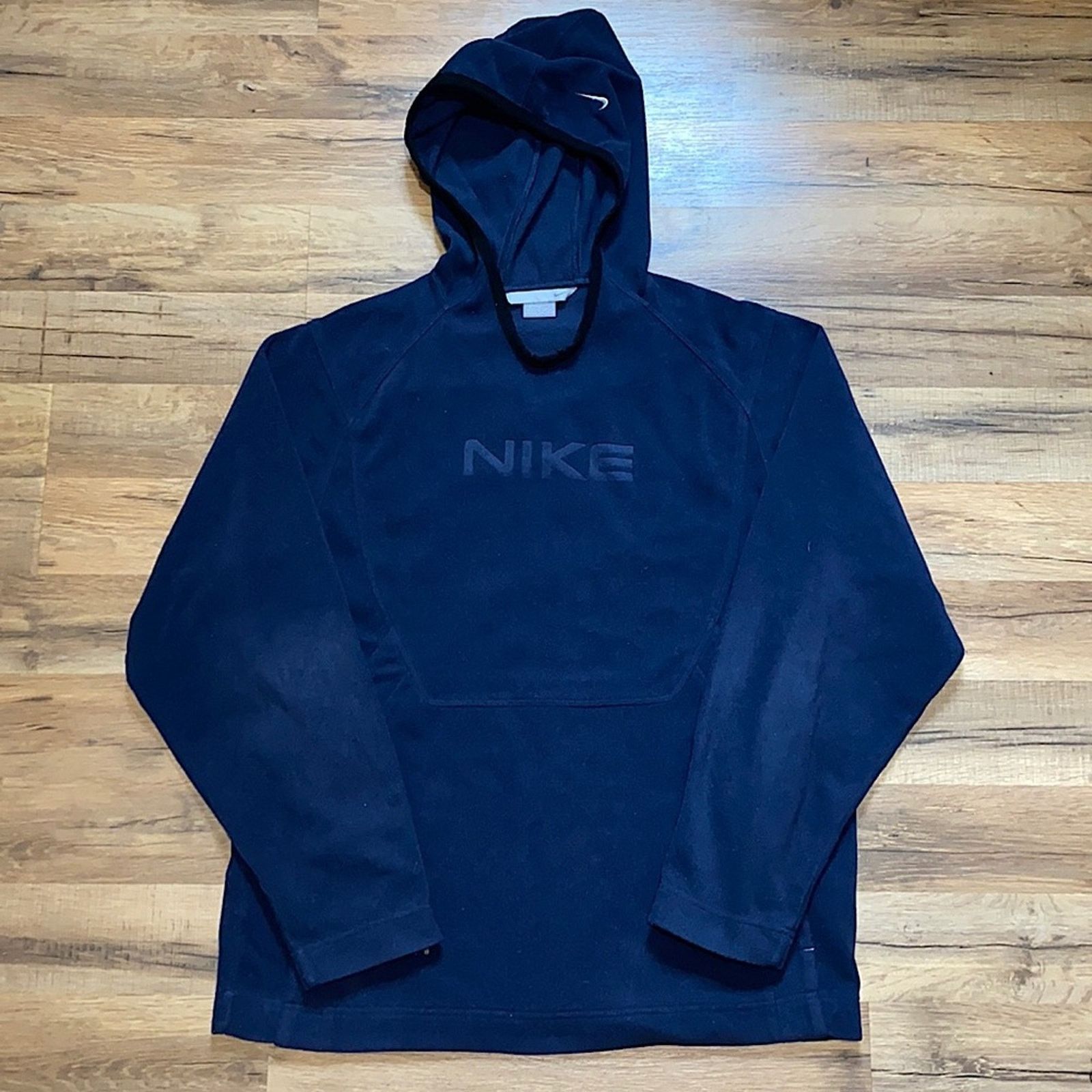 Nike Y2K fleece Nike spell out hoodie Size US M / EU 48-50 / 2 - 1 Thumbnail