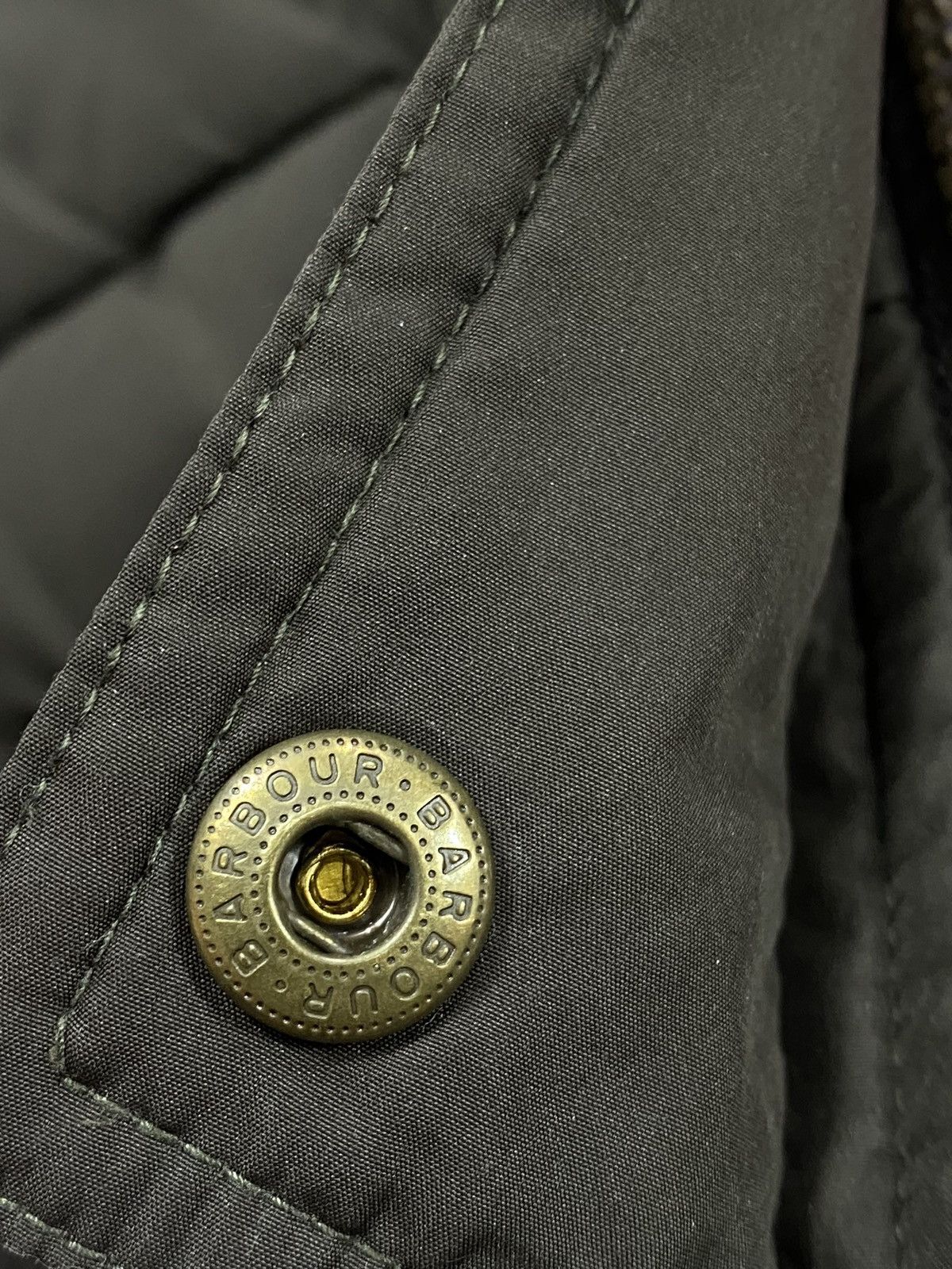Barbour Barbour UK Short Bomber Jacket Quilted Insulated Size L / US 10 / IT 46 - 13 Thumbnail