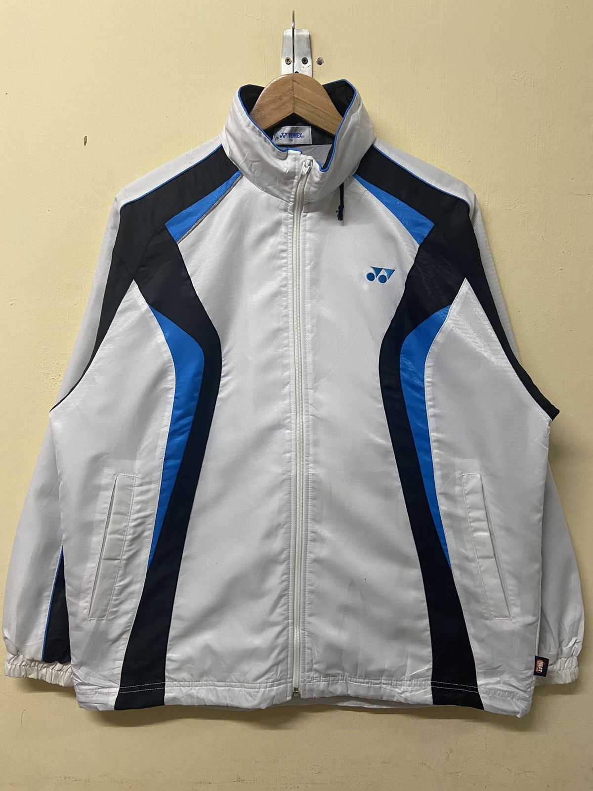 image of Vintage Yonex Heat Capsule Jacket in White, Men's (Size Medium)
