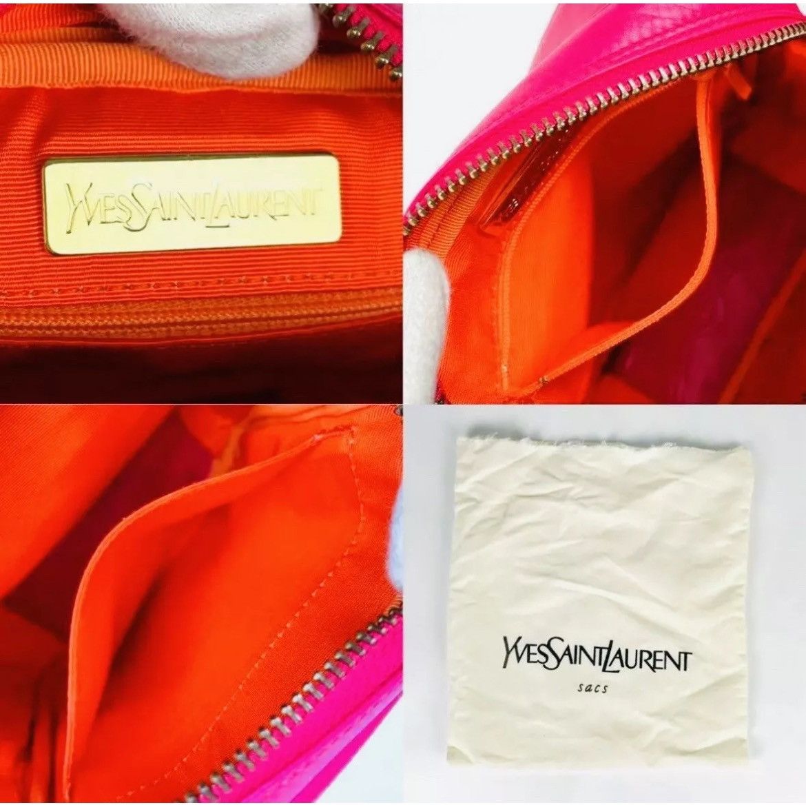 Yves Saint Laurent Vintage Hot Pink Yves Saint Laurent Crossbody Size ONE SIZE - 8 Thumbnail