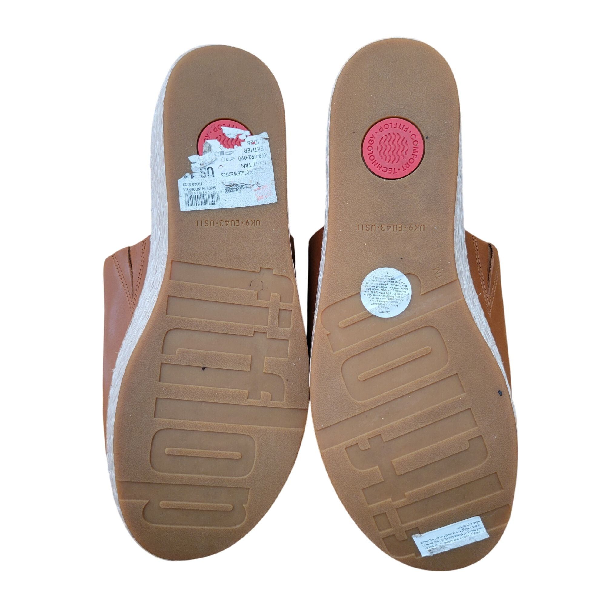 Other Fitflop 11 ELOISE Espadrille Tan Platform Slide Sandals Micr Size US 11 / IT 41 - 7 Thumbnail