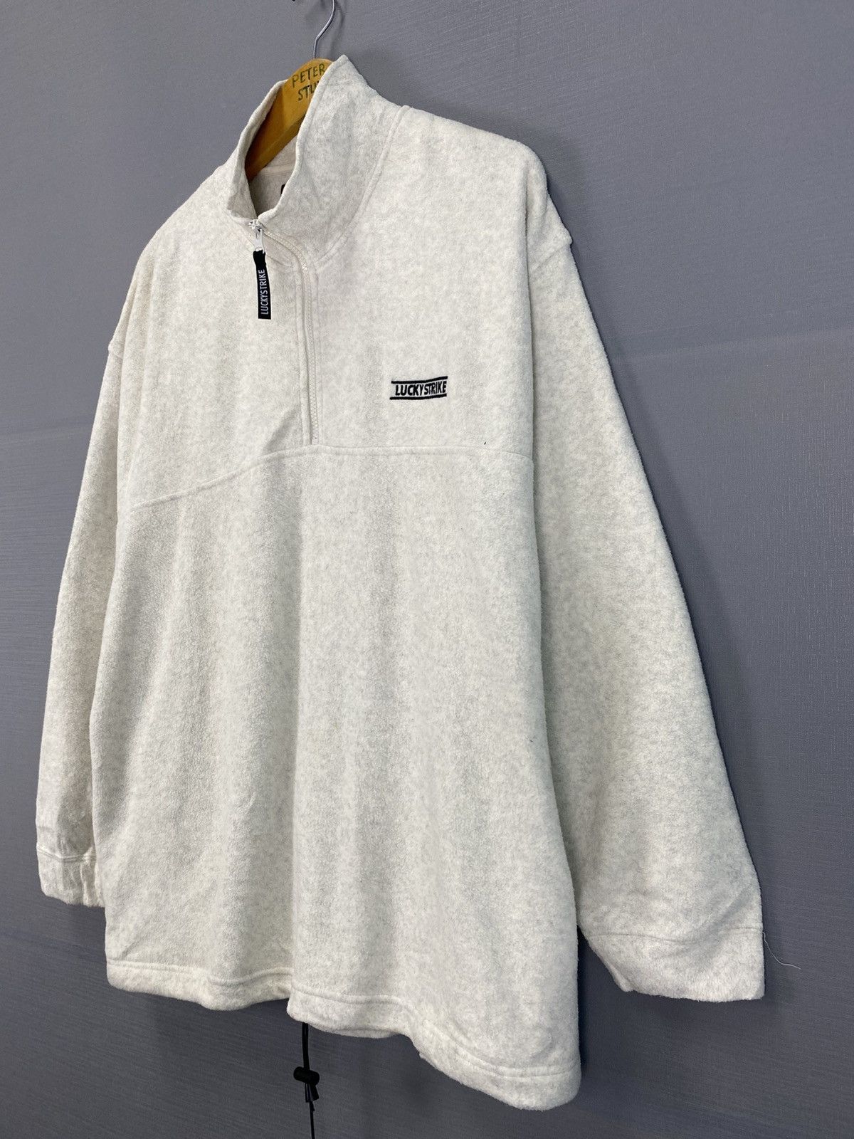 Vintage Lucky Strike Anorak Sherpa Size US L / EU 52-54 / 3 - 3 Thumbnail