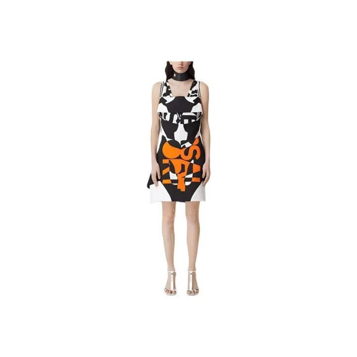 Burberry Burberry SS22 Patterned Sleeveless Dress 0079 Size M / US 6-8 / IT 42-44 - 1 Thumbnail