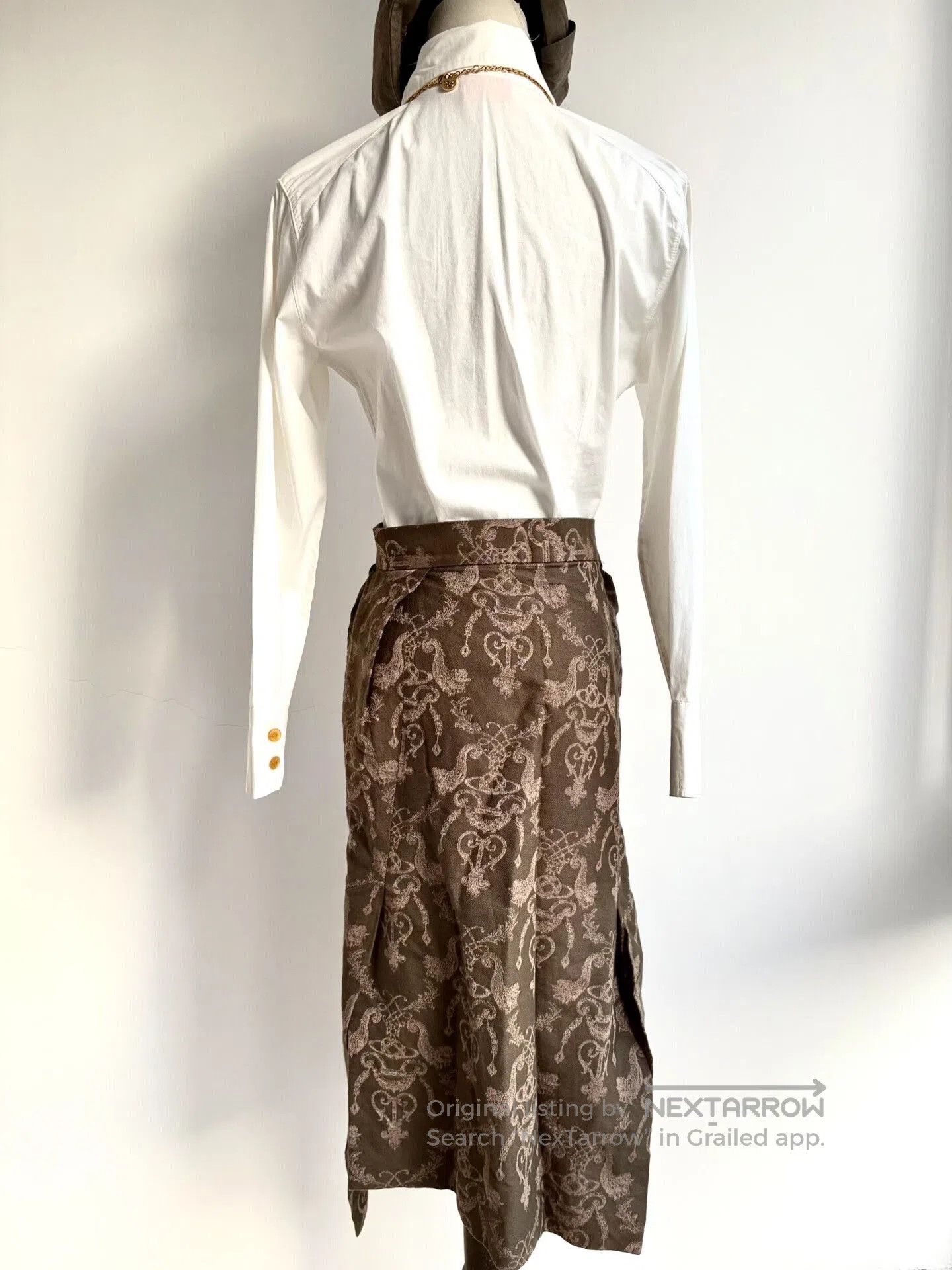 Vivienne Westwood vivienne westwood vintage chandelier saturn print skirt. Size 23" - 5 Thumbnail