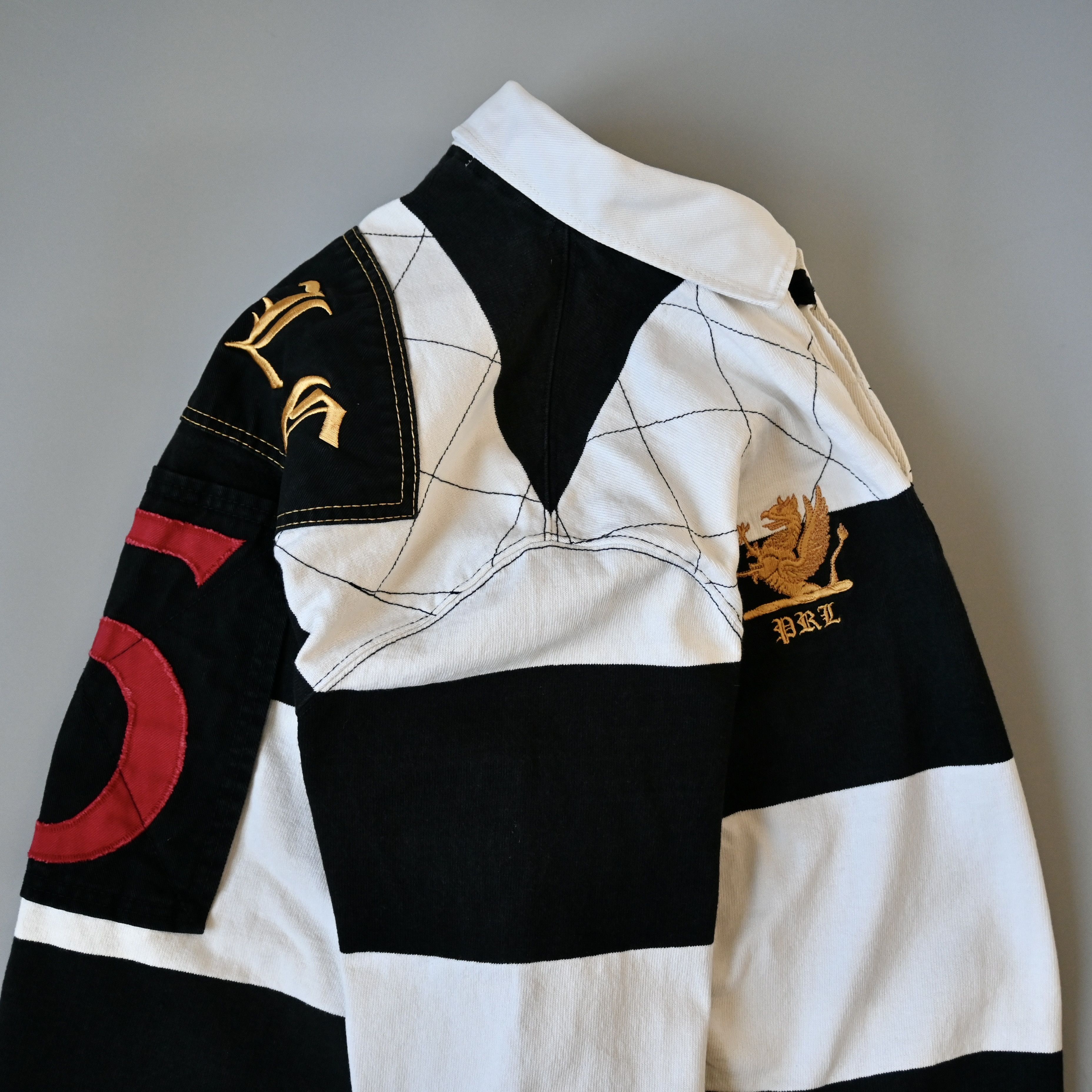 Polo Ralph Lauren 2010s Ralph Lauren PRLC #5 quilted rugby shirt, M Size US M / EU 48-50 / 2 - 7 Thumbnail
