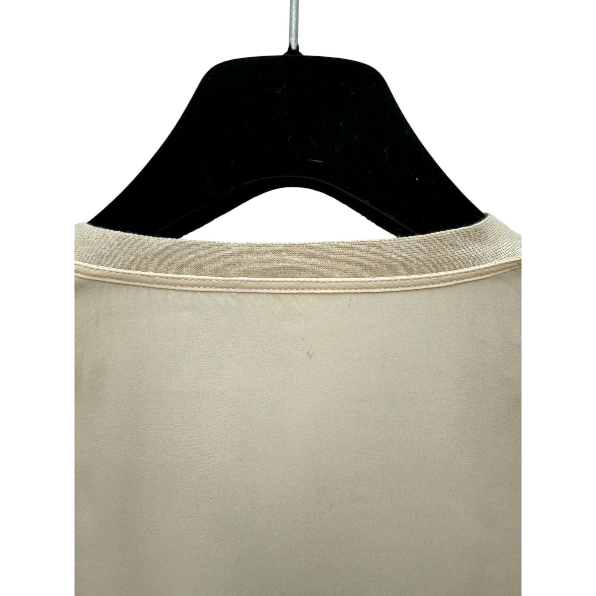Celine Phoebe Philo SS 2010 Beige Cashmere Cotton Cardigan Size S / US 4 / IT 40 - 4 Thumbnail