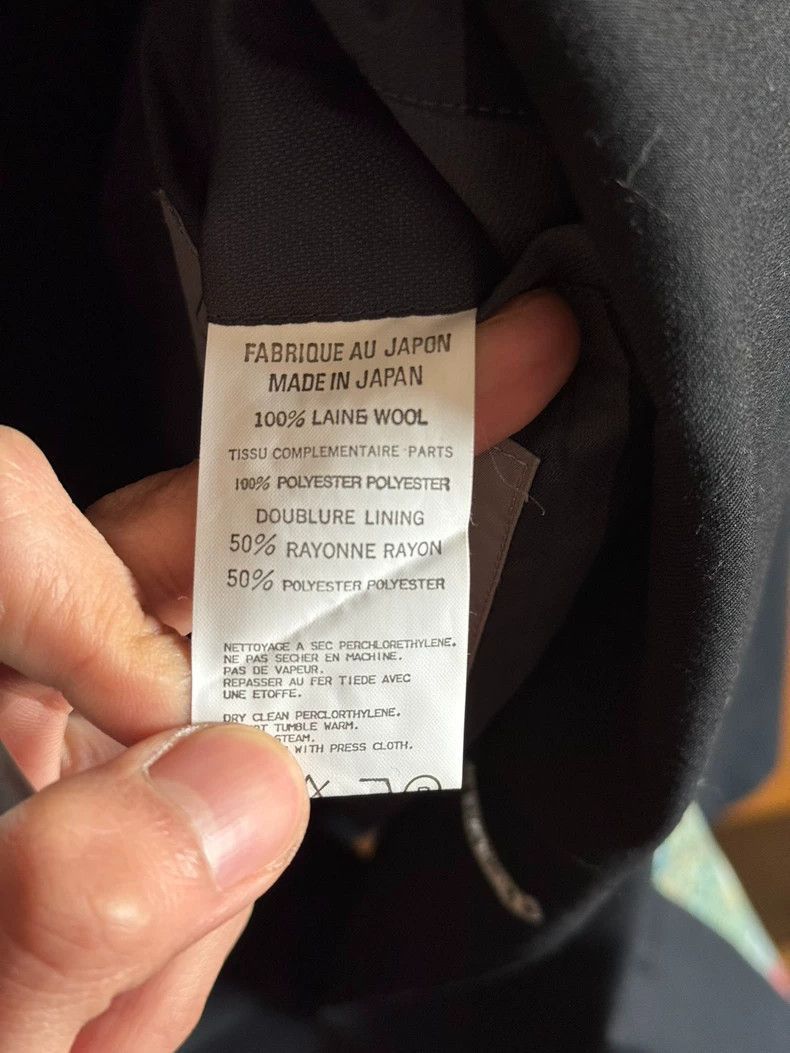 Yohji Yamamoto Yohji Yamamoto Yohji Yamamoto Pour Homme Blazer Size US S / EU 44-46 / 1 - 5 Thumbnail