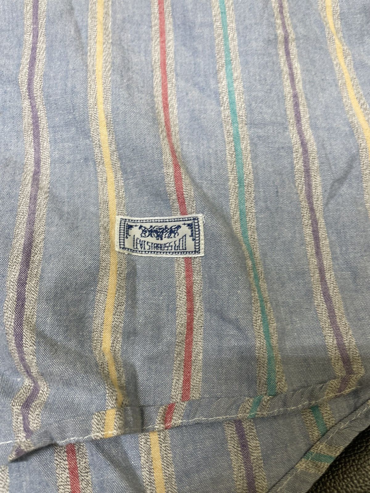 Levi's Levi’s Vintage Stripe Button-Up Shirt – Made in Portugal / L Size US L / EU 52-54 / 3 - 3 Thumbnail