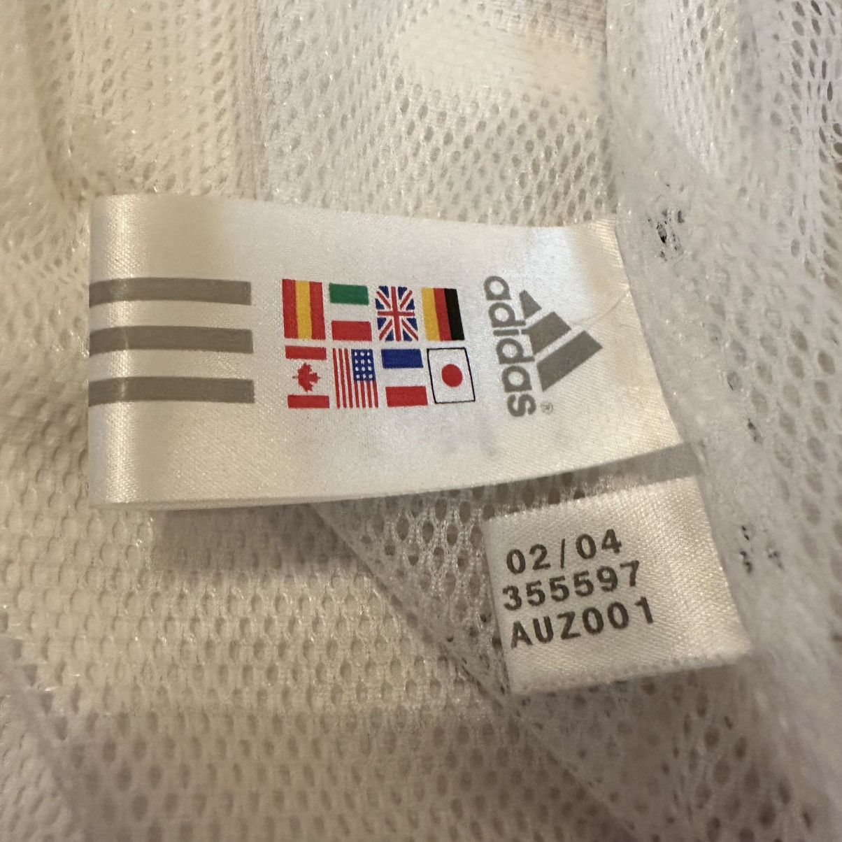 Adidas Rare 2004 Athens USA Windbreaker Jacket Size Large Size US L / EU 52-54 / 3 - 10 Thumbnail