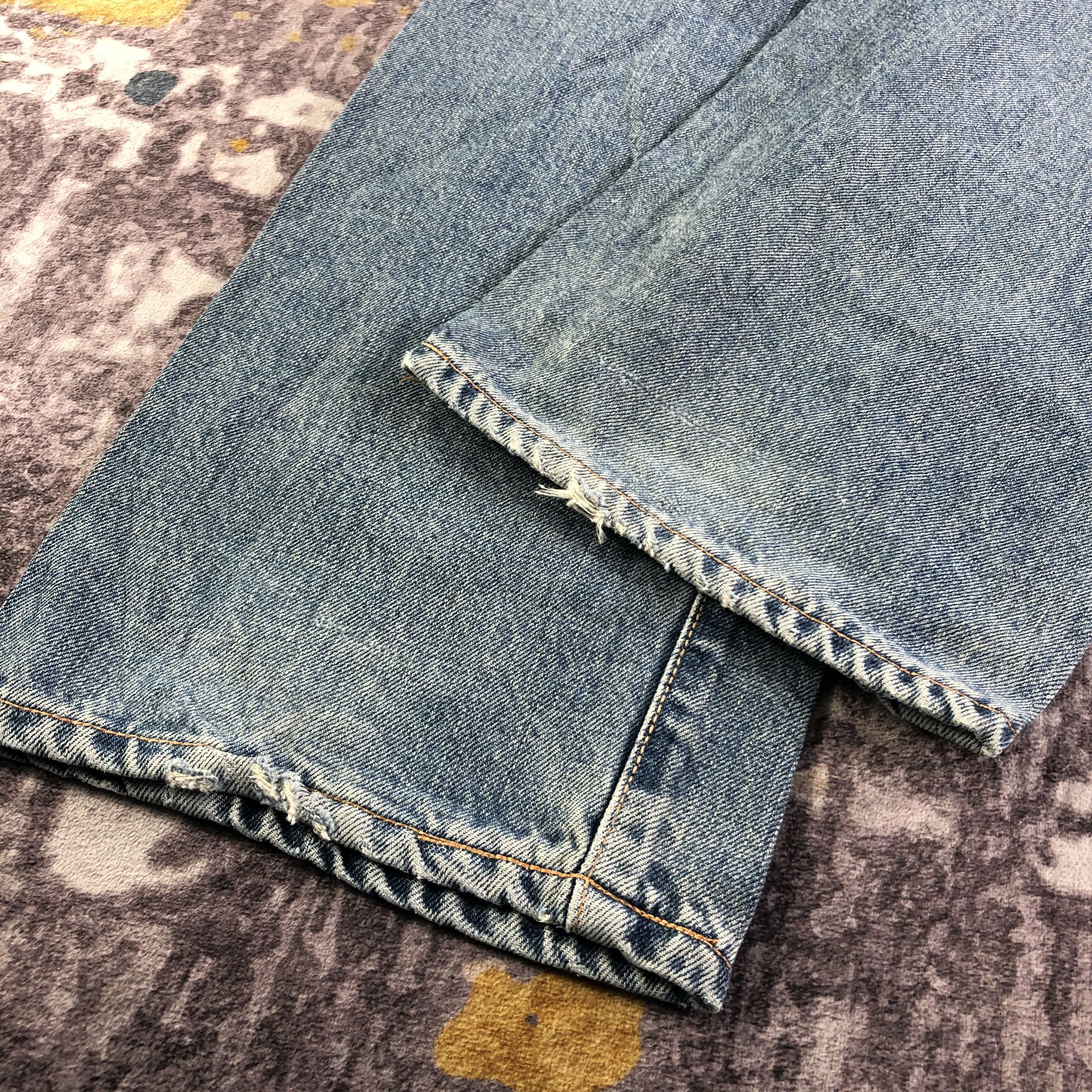 Edwin Vintage Blue Wash Edwin 505 Selvedge Jeans-JM3651 Size US 28 / EU 44 - 4 Thumbnail