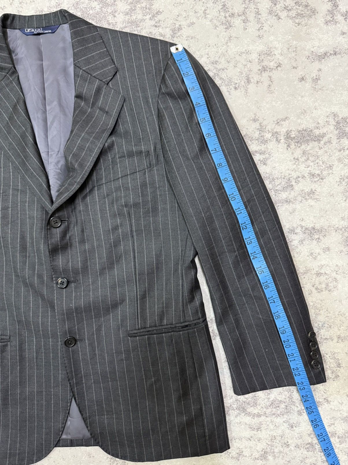 Polo Ralph Lauren Polo By Ralph Lairen Pinstripe Men's Blazer Size 42S - 19 Thumbnail