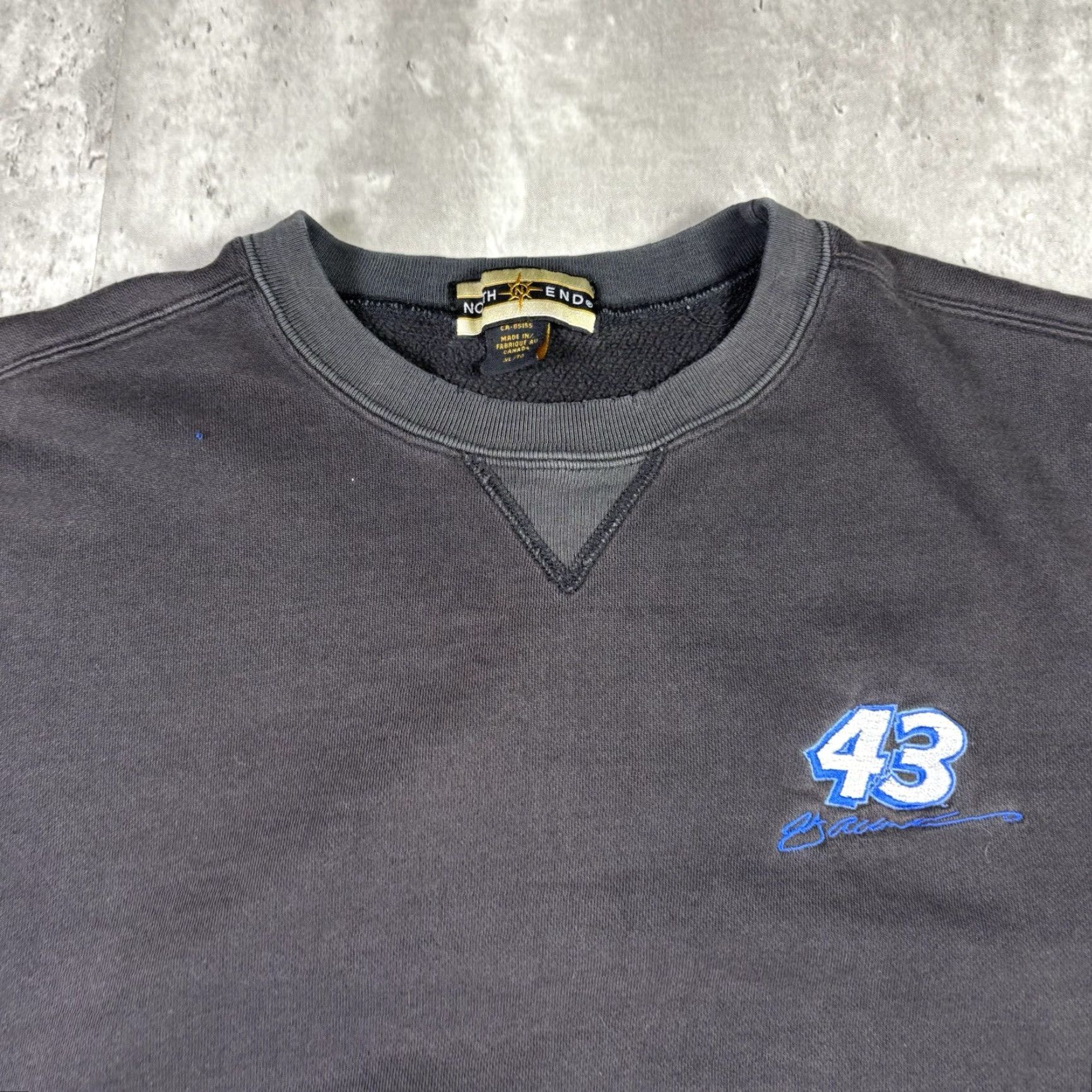NASCAR VINTAGE 90s Nascar Sprint Car Racing Black Pullover Crewneck Sweatshirt Adult XL Size US XL / EU 56 / 4 - 3 Thumbnail