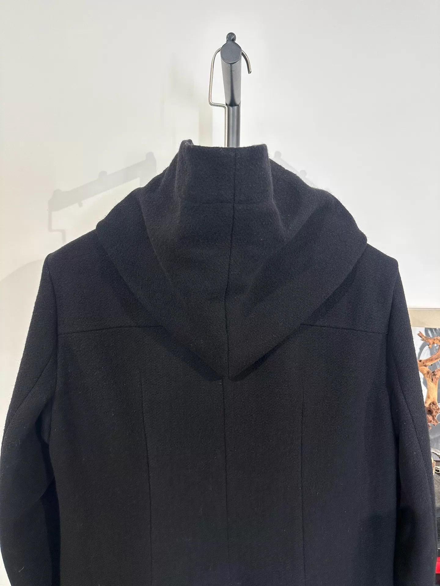 Rick Owens Rick Owens Wool Structured Hooded Cloak 50 Size US M / EU 48-50 / 2 - 4 Thumbnail