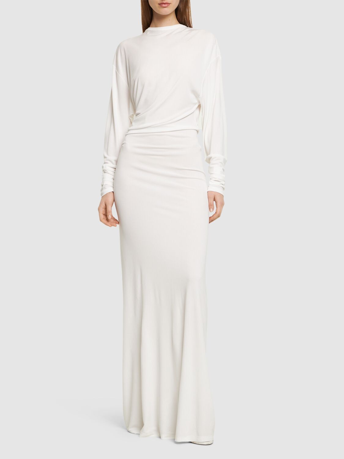 Christopher Esber Side Cowl Long Sleeve Dress Size XS / US 0-2 / IT 36-38 - 3 Thumbnail