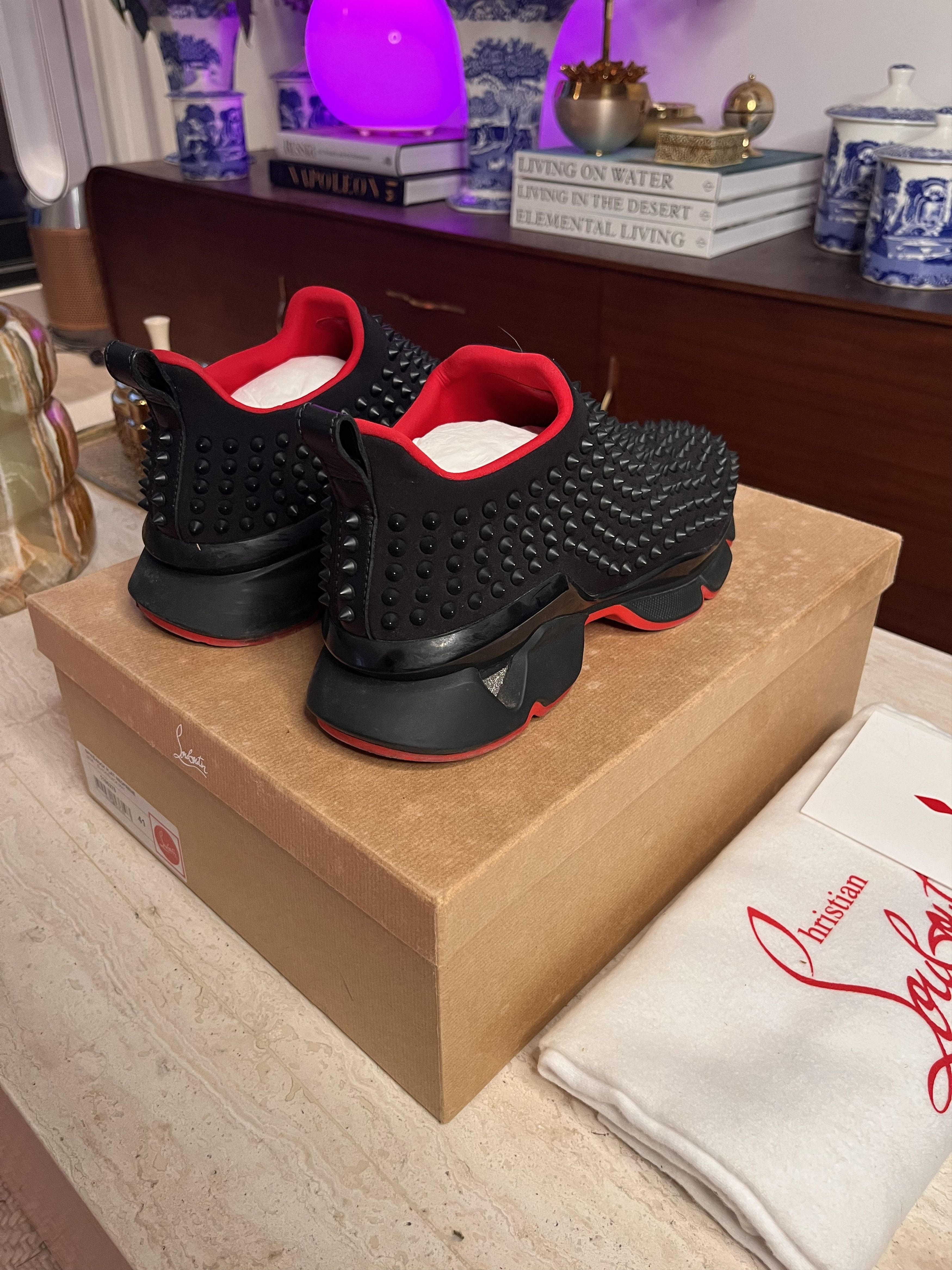 Christian Louboutin Christian Louboutin Spike Sock Runner Size US 8 / EU 41 - 2 Thumbnail