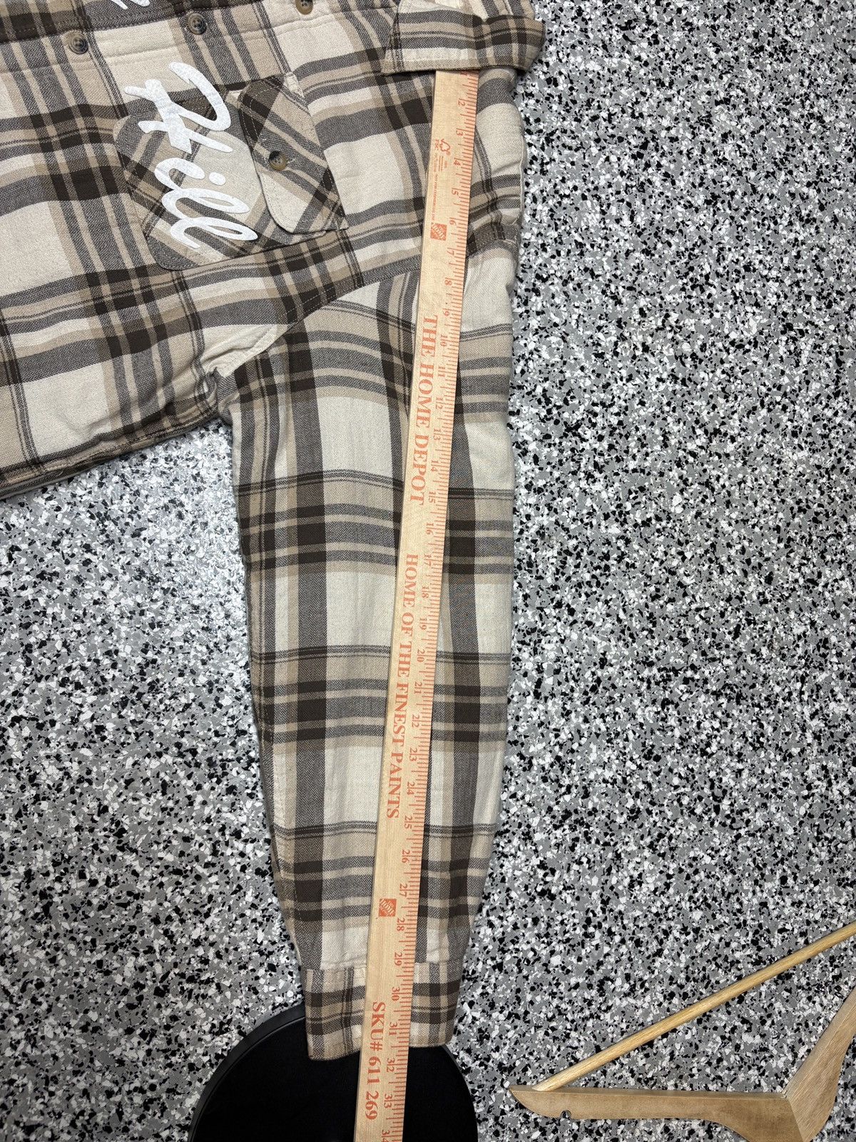 Billy Hill 2021 Billy Hill Wranglers Brown Plaid Sherpa Flannel Size L Size US L / EU 52-54 / 3 - 7 Thumbnail