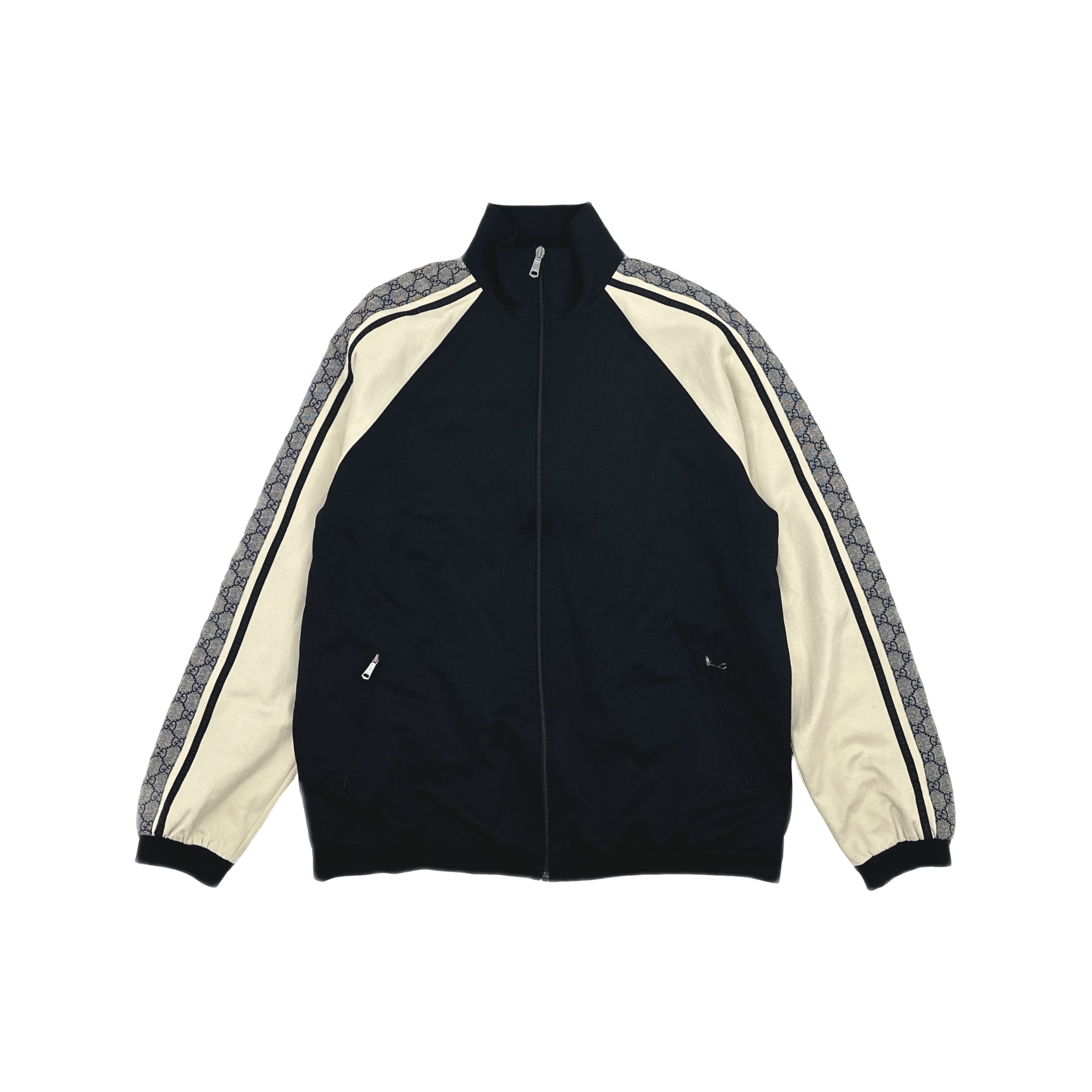 Gucci Gucci GG Supreme Tape Track Jacket Size M Size US M / EU 48-50 / 2 - 1 Thumbnail
