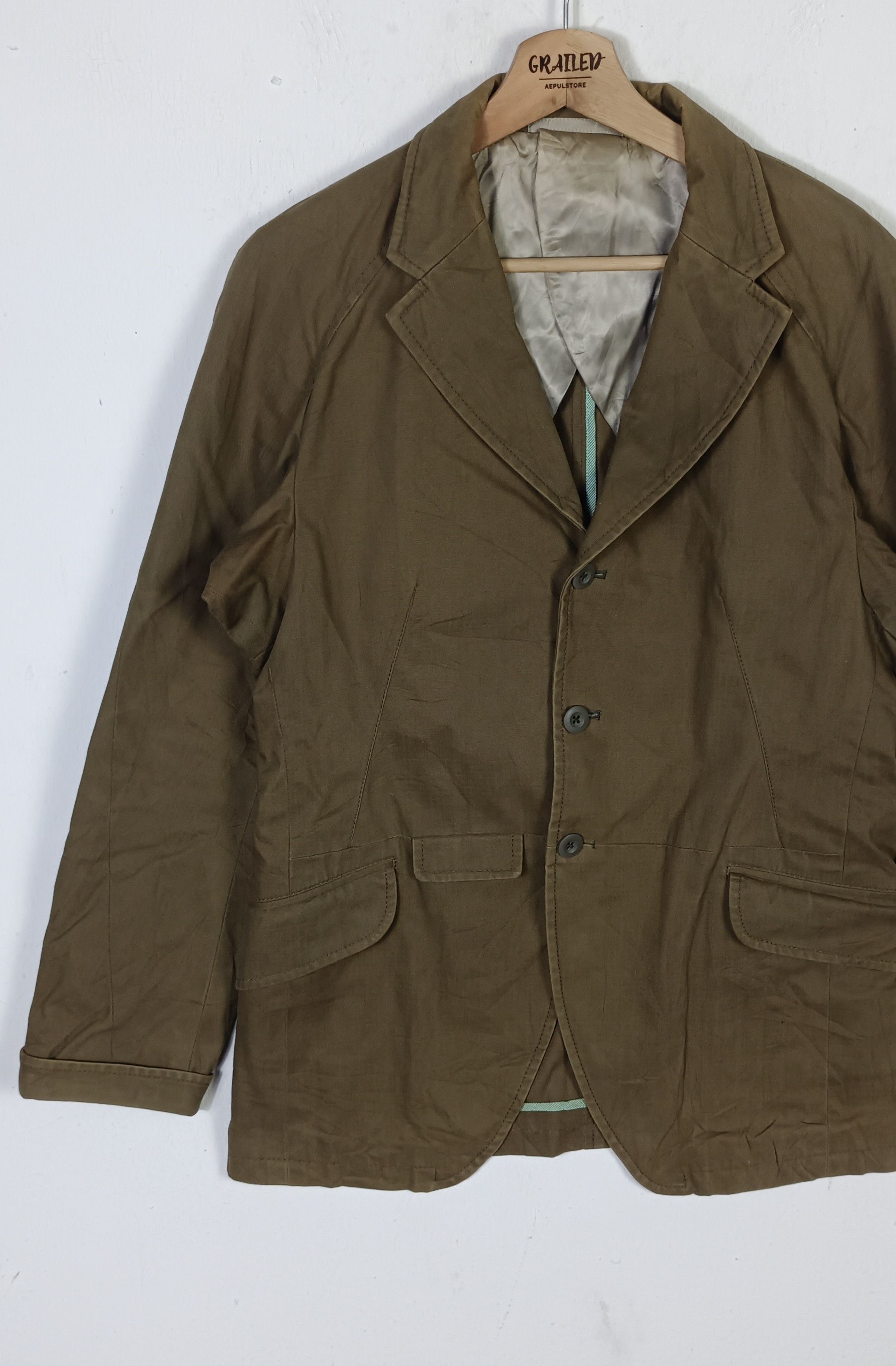 ABAHOUSE × Japanese Brand Vintage🔥 Abahouse Multi Pocket Blazer Jacket Size US M / EU 48-50 / 2 - 4 Thumbnail