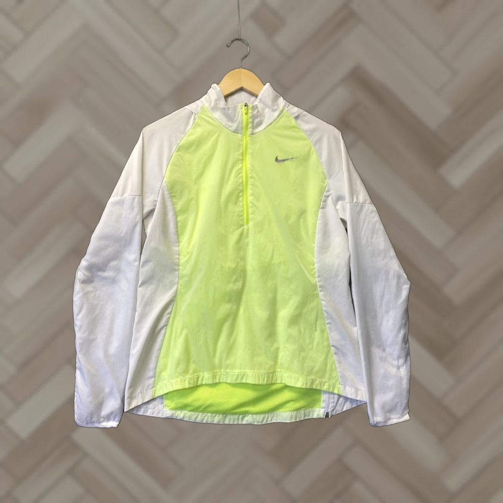 Nike Nike Jacket Women Medium Swoosh Packable Lightweight Quarter Zip 133-13 Size M / US 6-8 / IT 42-44 - 1 Thumbnail