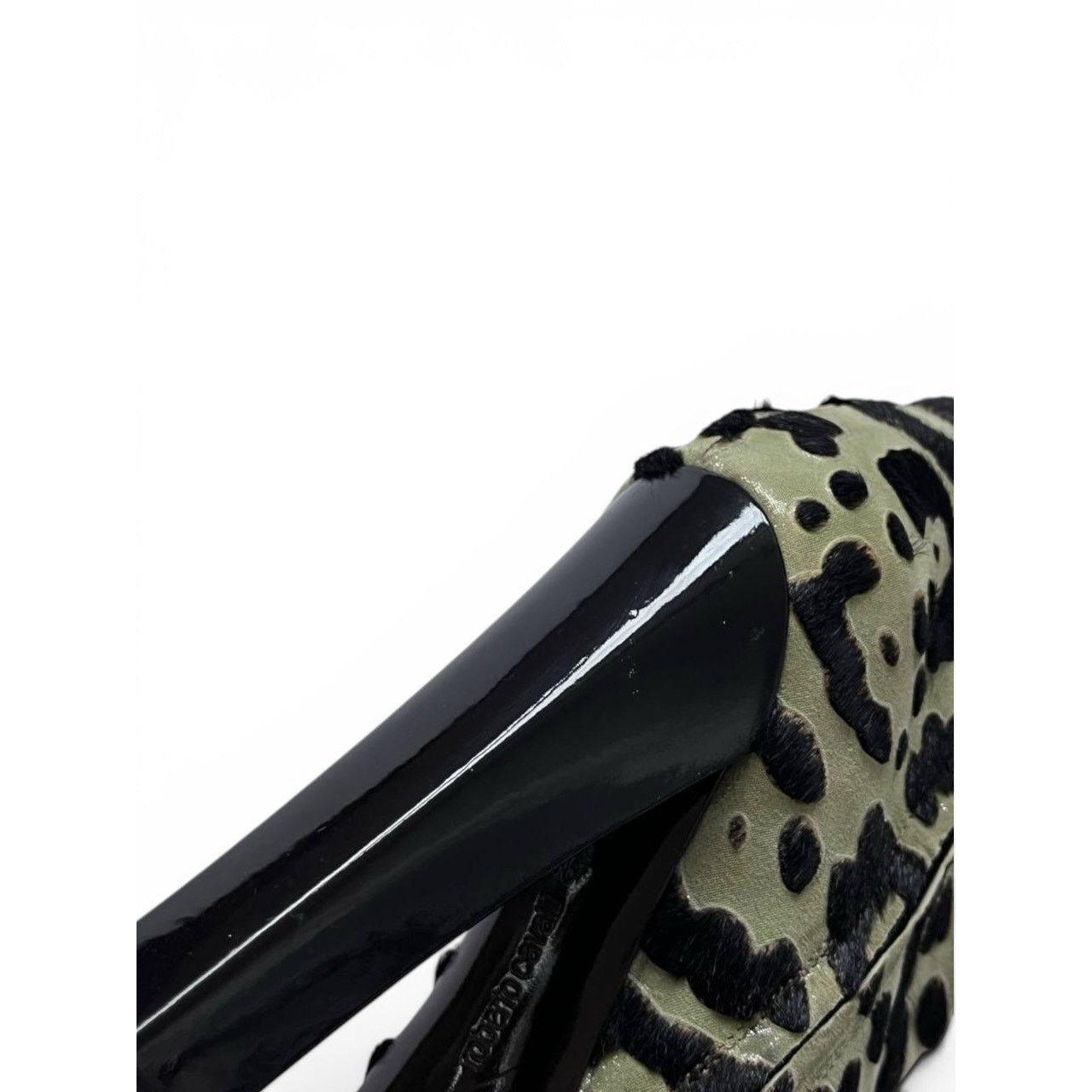 Roberto Cavalli Roberto Cavalli Leopard Pony Hair Platform Ankle Boots Size US 7 / IT 37 - 12 Thumbnail