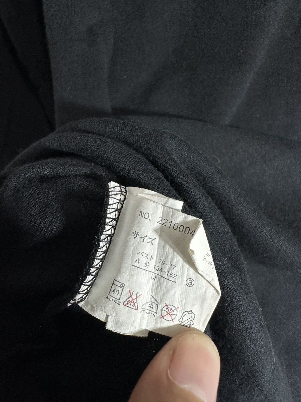Japanese Brand DON’T WORRY TOO MUCH TO SAY GLITTER LONG SLEEVE TEE Size XS / US 0-2 / IT 36-38 - 7 Thumbnail