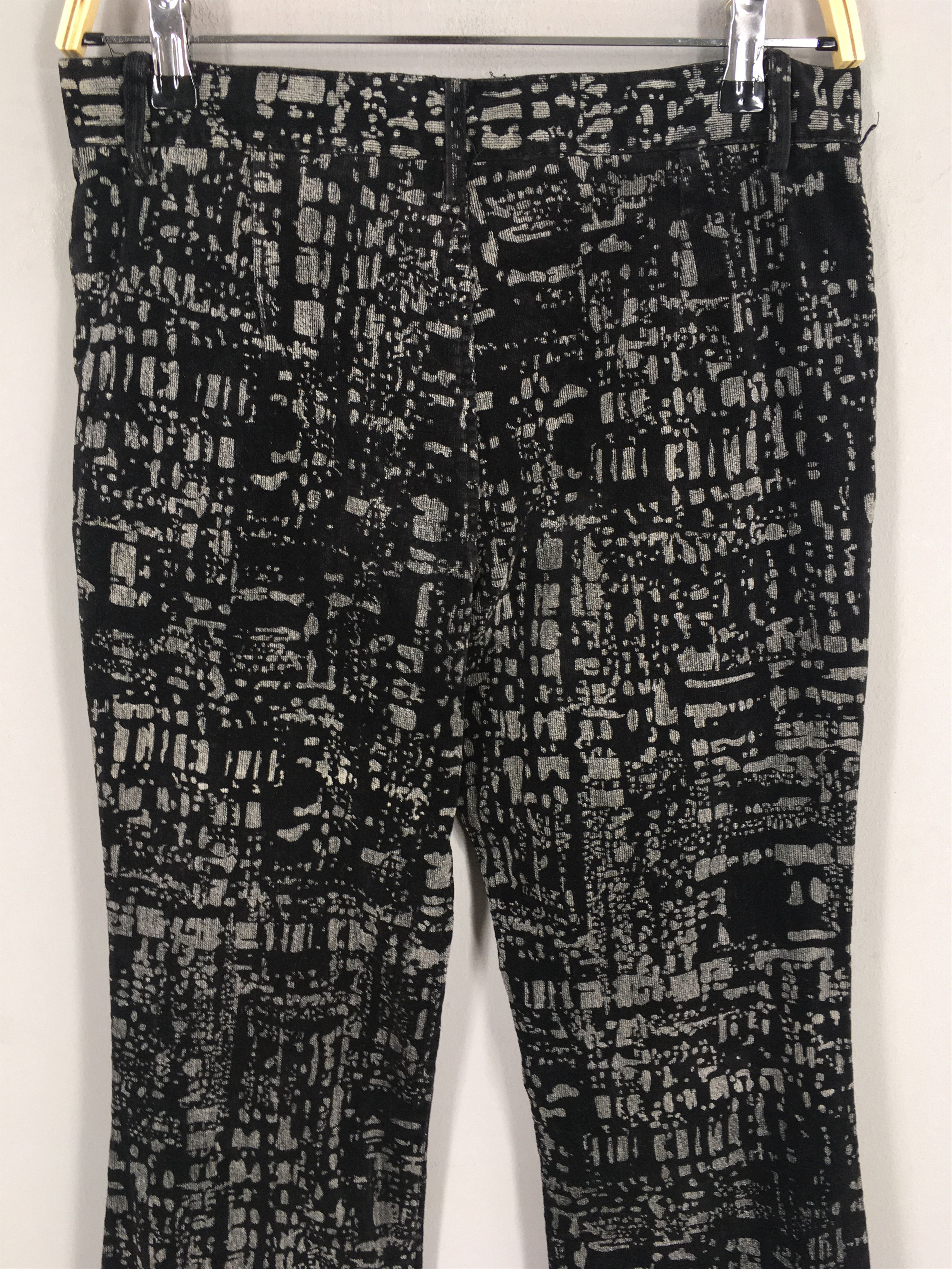 Tornado Mart Size 28x29 Saint & Martin Flared Pants Overprinted Abstract Size US 28 / EU 44 - 9 Thumbnail