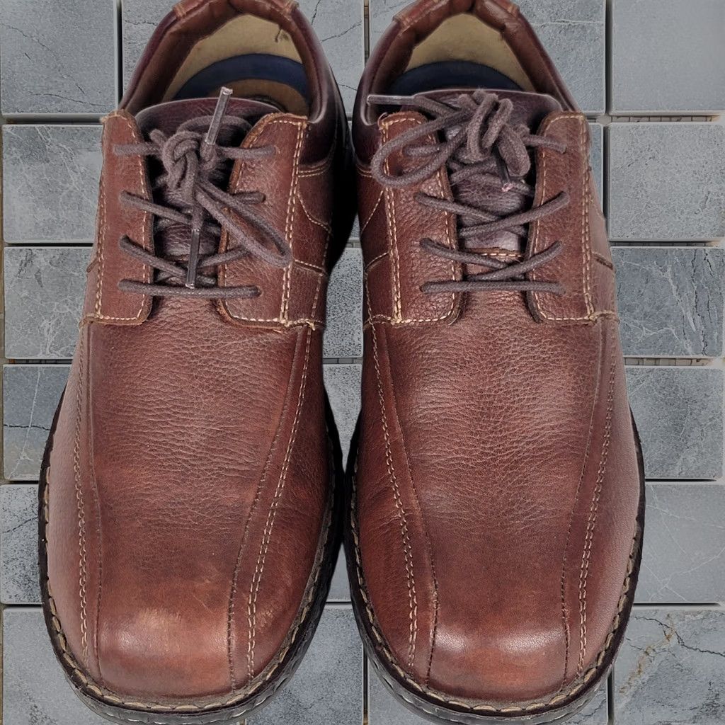 Dockers Casual Shoes Mens Size 10m Brown Leather Comfort Dress, Men's (Size 9)