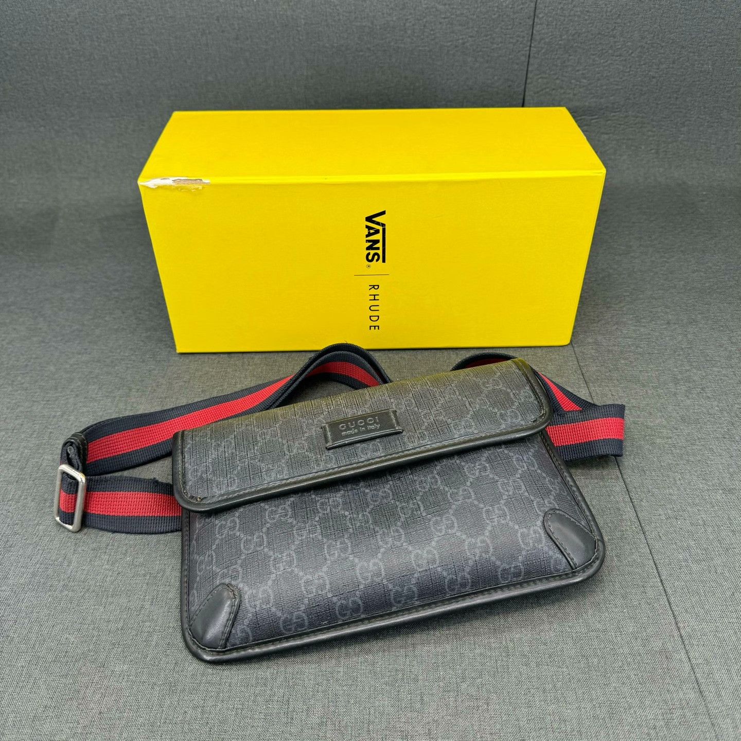 Gucci Gucci Black Bag 40.5 Men Size ONE SIZE - 1 Thumbnail