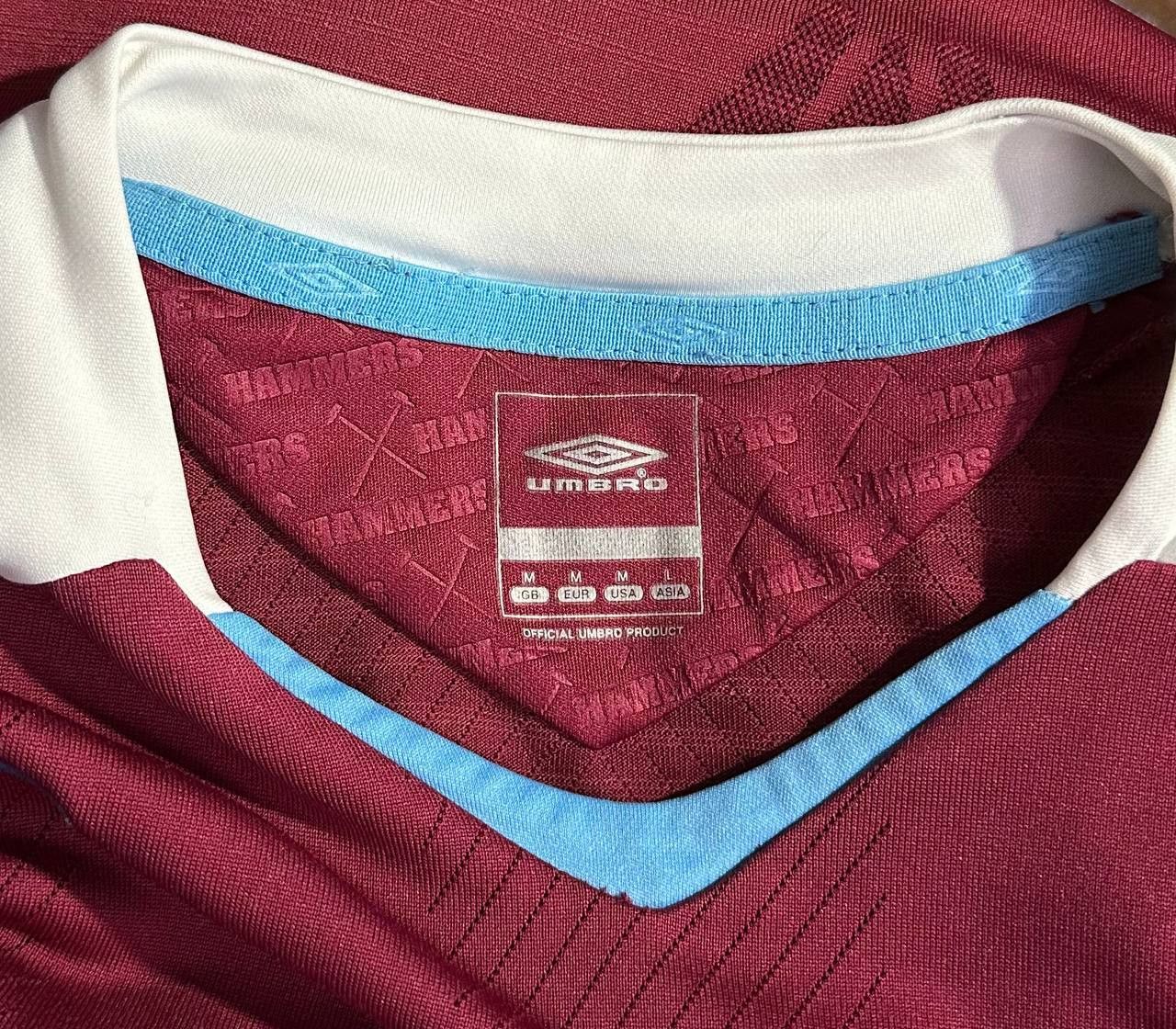 Umbro × Vintage West Ham United 2007 2008 home football shirt jersey Umbro Size US M / EU 48-50 / 2 - 9 Thumbnail
