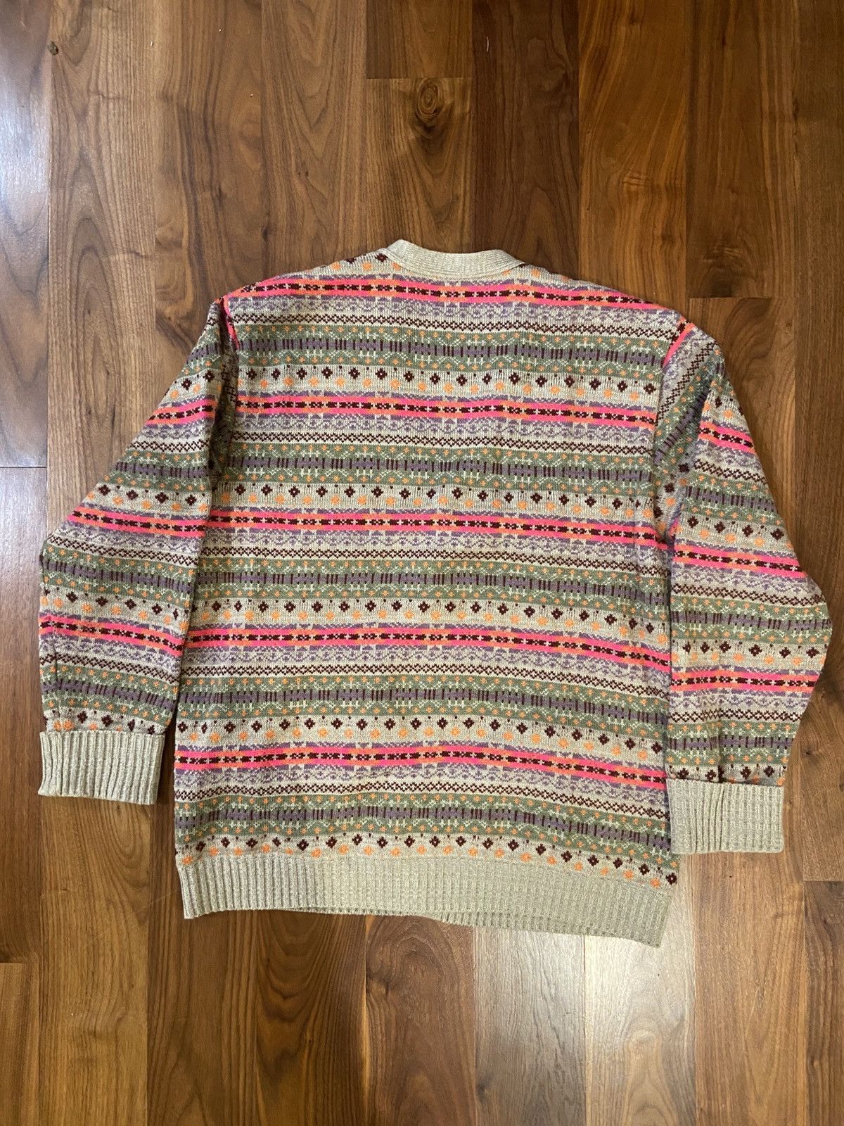 Kapital Kapital Fair Isle Letter Cartigan Size US L / EU 52-54 / 3 - 5 Thumbnail