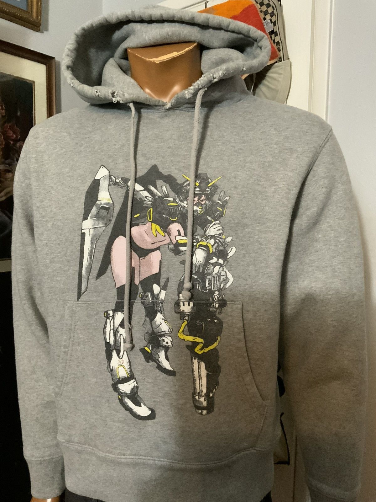 Other Ultrafeel Mecha Anime Manga Robot Graphic Pullover Hoodie Size US M / EU 48-50 / 2 - 11 Thumbnail