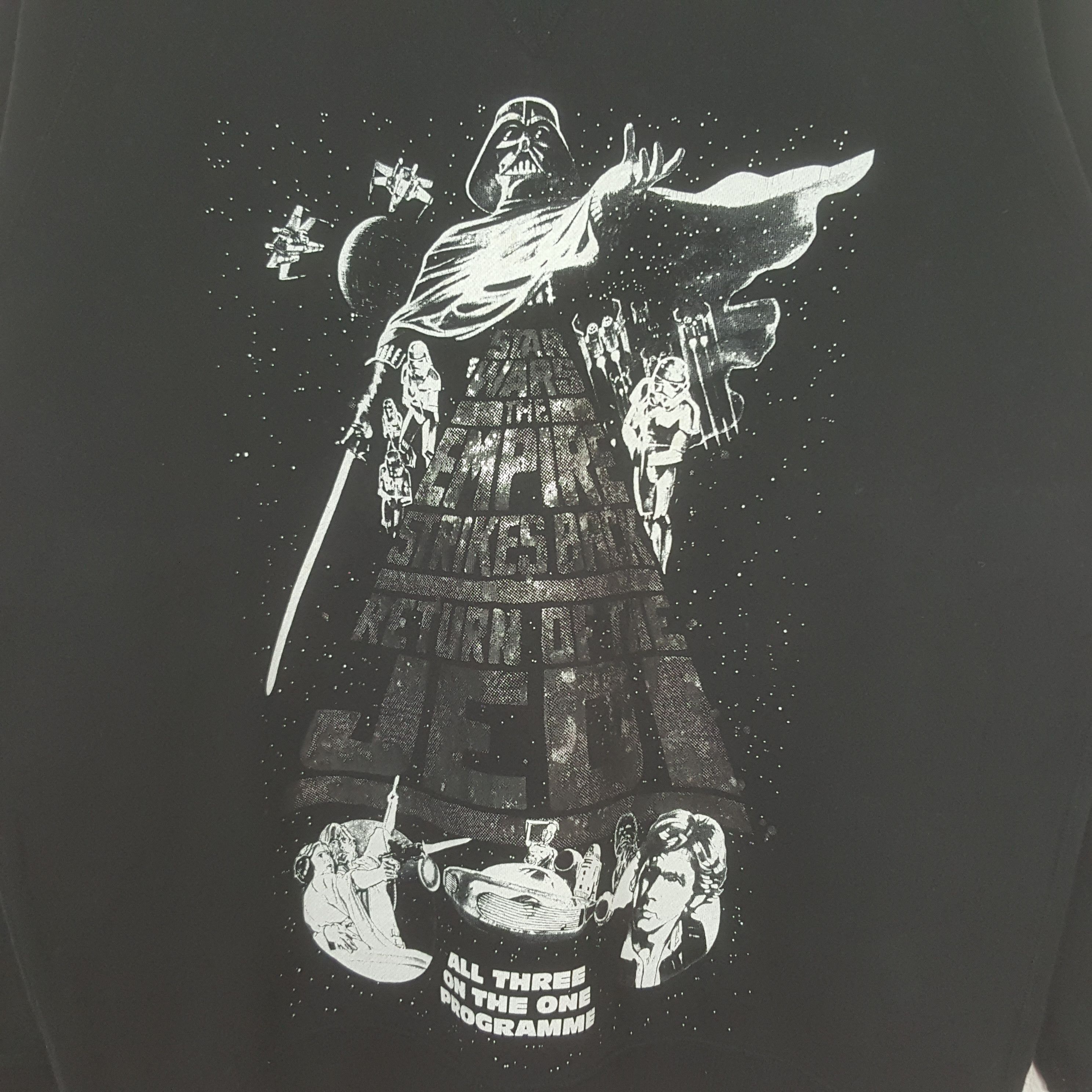 Star Wars Vintage Star Wars American Movie Film Sweatshirt C315N5 Size US L / EU 52-54 / 3 - 2 Thumbnail
