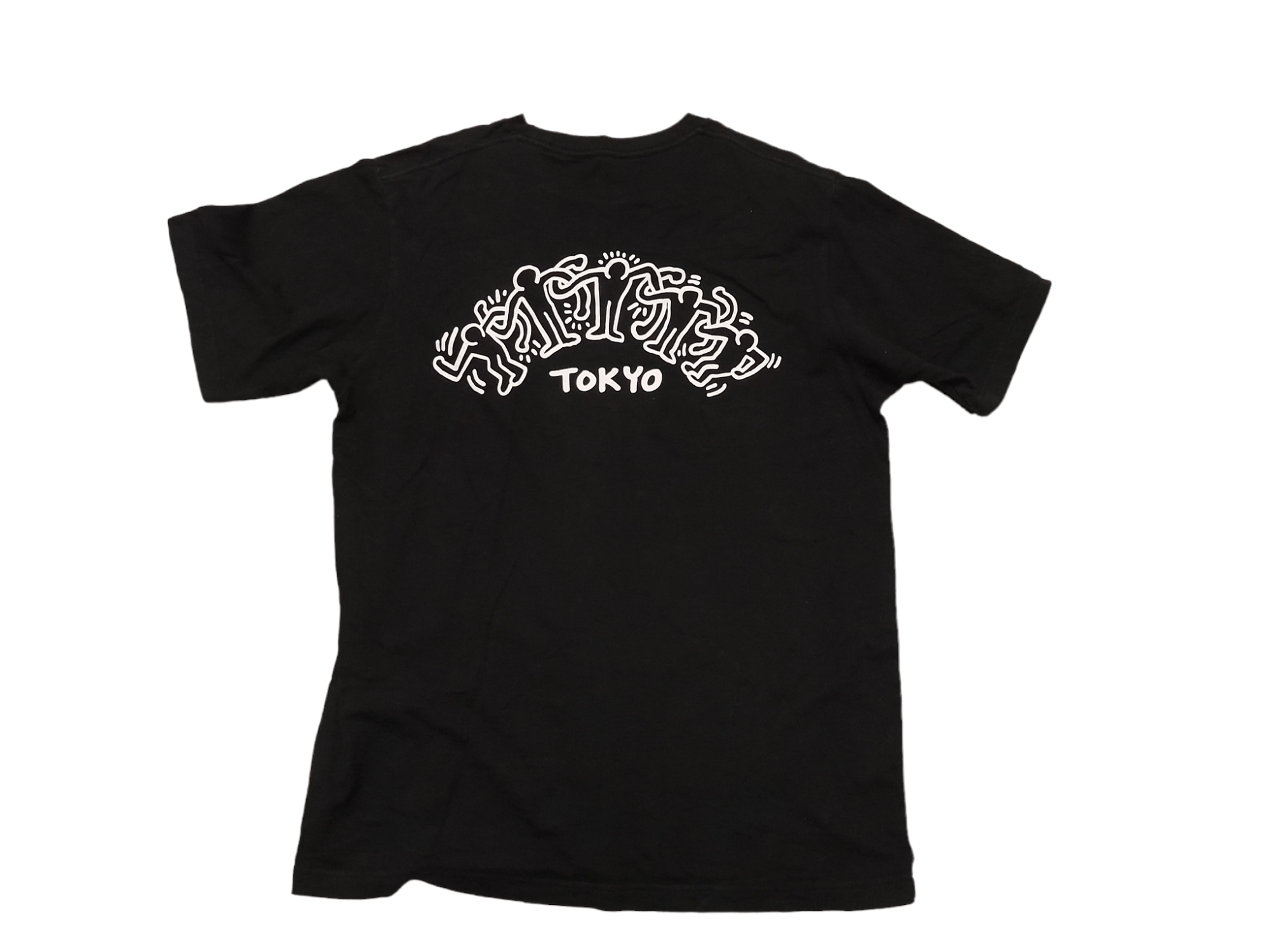 image of Keith Haring Shirt (F182) in Blacks, Men's (Size XL)