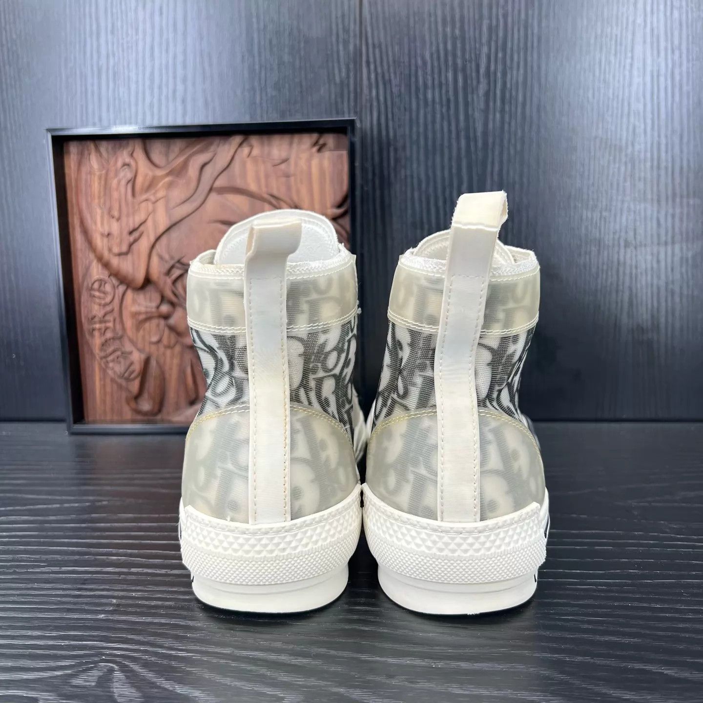 Dior Dior B23 Black & White 37 Size US 6.5 / IT 36.5 - 5 Thumbnail
