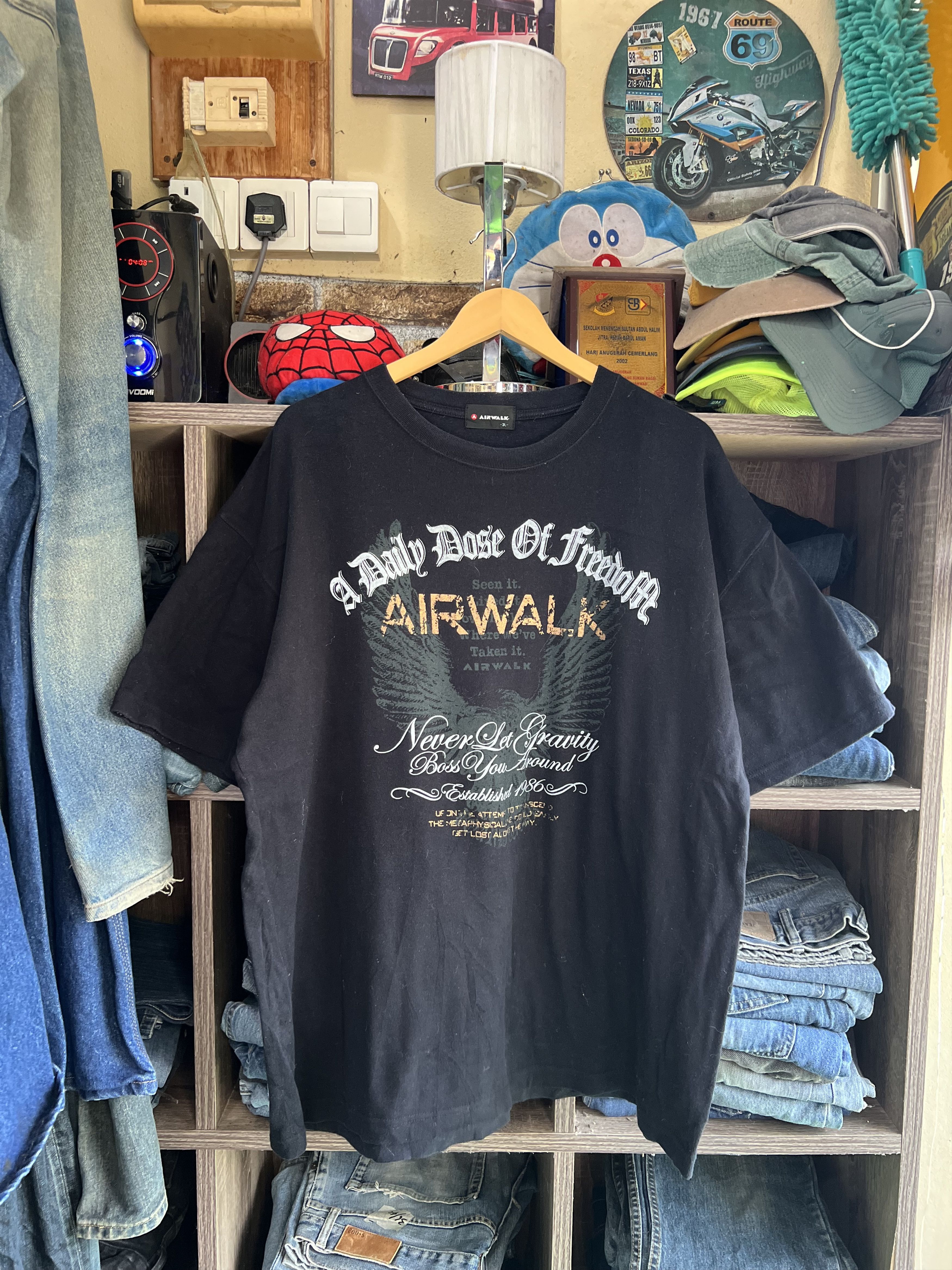 Airwalk 🔥Airwalk A Daily Dose of Freedom Tee Size US XXL / EU 58 / 5 - 12 Thumbnail