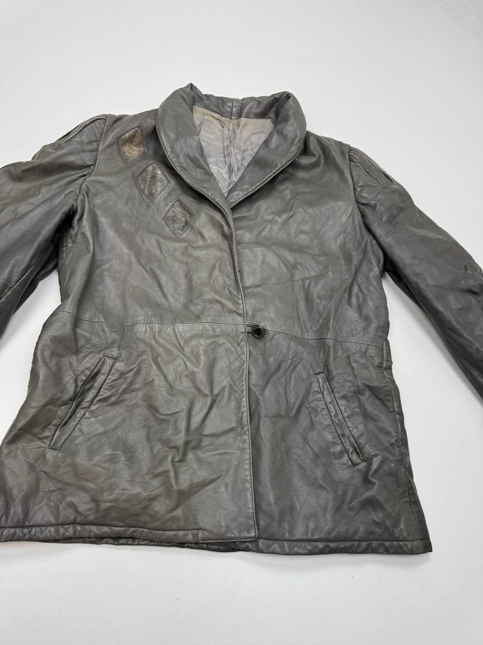 Vintage vintage leather women's jacket Size M / US 6-8 / IT 42-44 - 3 Thumbnail