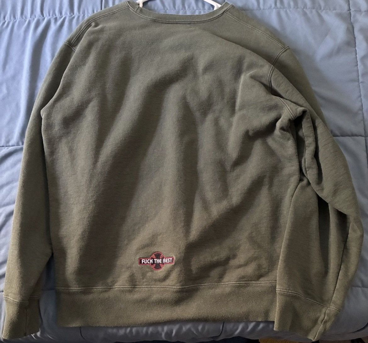 Independent Truck Co. × Supreme FW17 “F*ck The Rest” Crewneck Size US XL / EU 56 / 4 - 3 Thumbnail