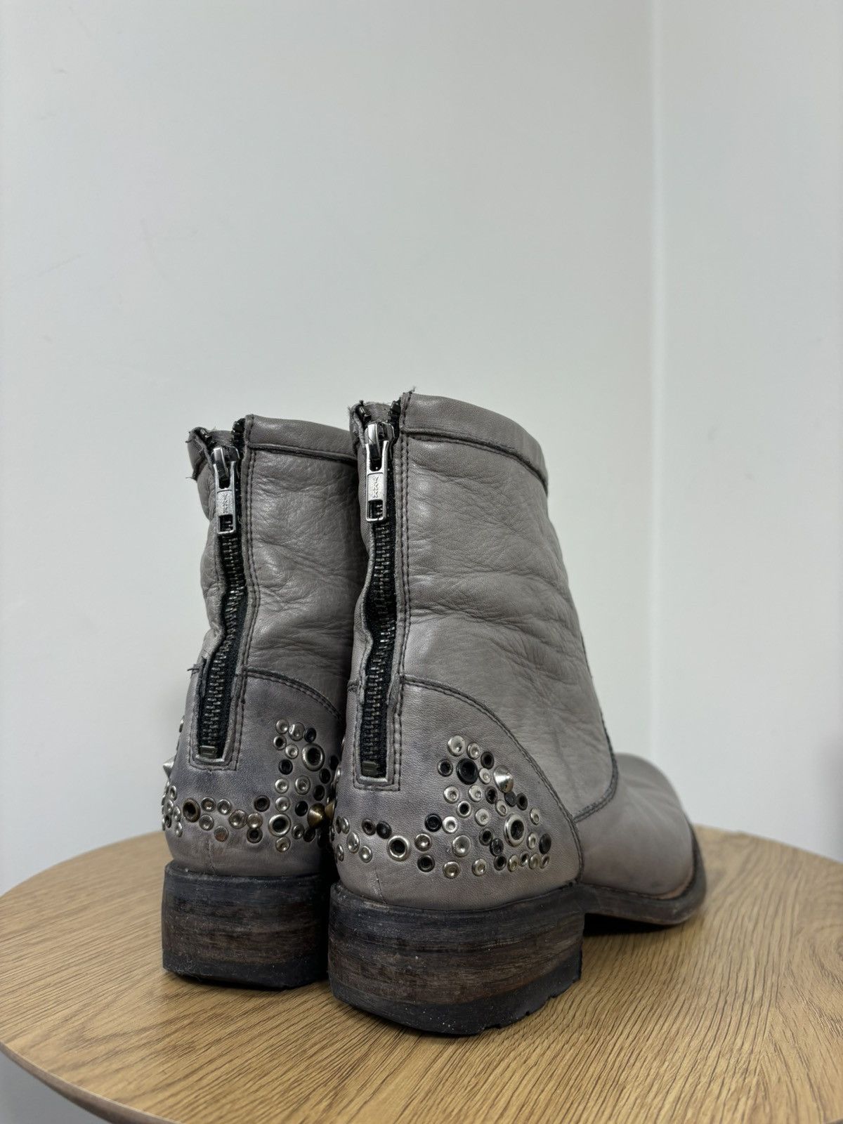 Sendra Vintage Sendra Women’s Rare Avant Garde Cowboy Leather Boots Size US 6 / IT 36 - 11 Thumbnail