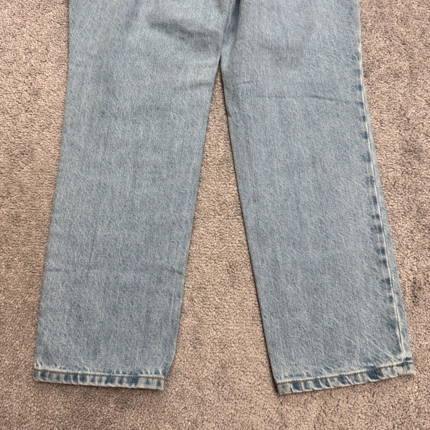 Everlane Everlane The Curvy 90s Cheeky Straight Jean Jeans Women 25 Light Blue NWT Denim High Rise 5-Pocket Footwear? Size 42" / US 20 - 4 Thumbnail