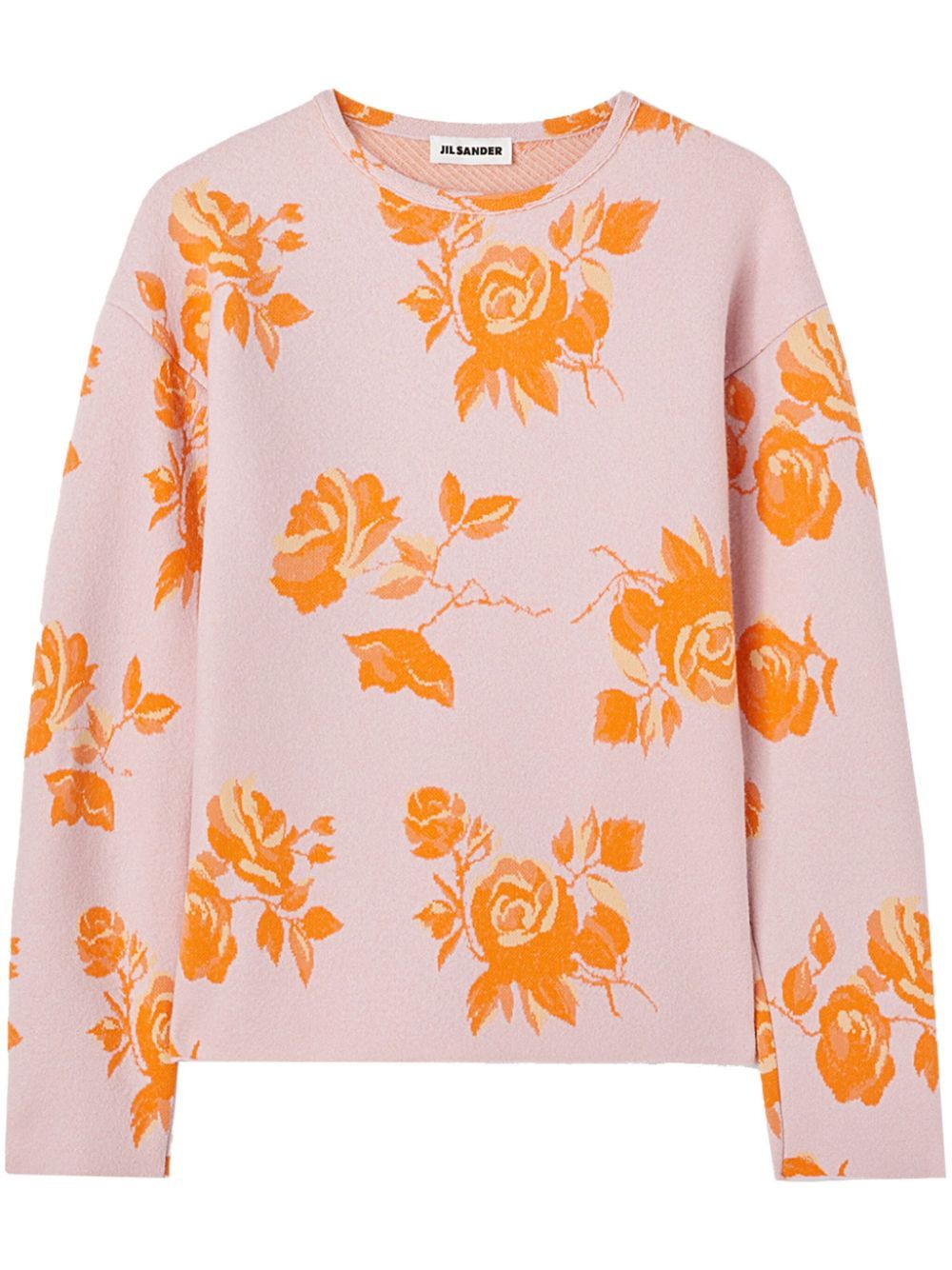 Jil Sander o1loc1c1224 Sweater in Pink Size M / US 6-8 / IT 42-44 - 1 Preview