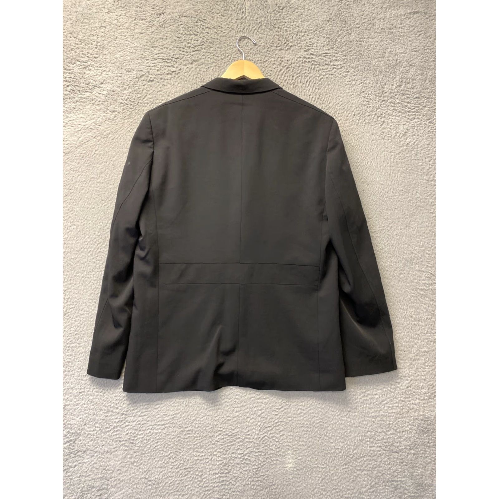 Calvin Klein Calvin Klein Jacket Blazer Sport Coat 3 button military style XL black /99-61 Size 46R - 6 Thumbnail