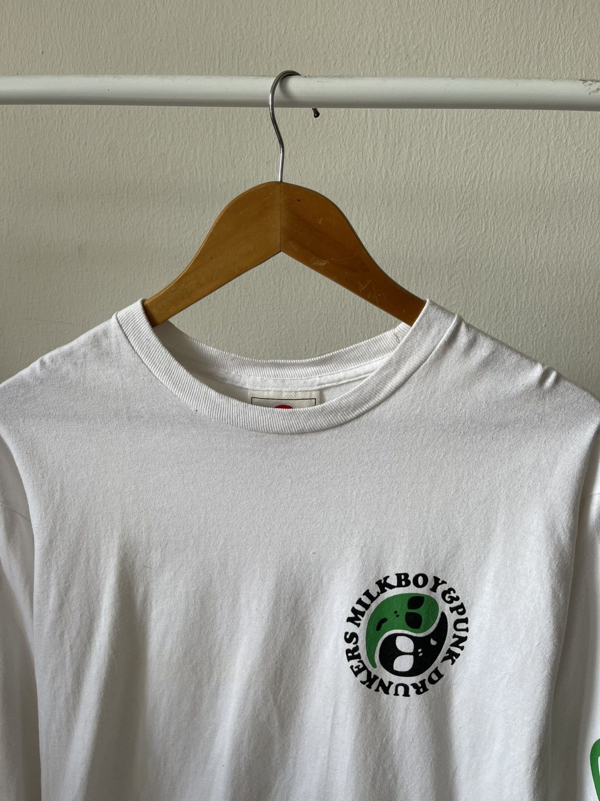 Beauty Beast 2000s Milkboy x Punk Drunkers Alien Long Sleeve Size US S / EU 44-46 / 1 - 5 Thumbnail
