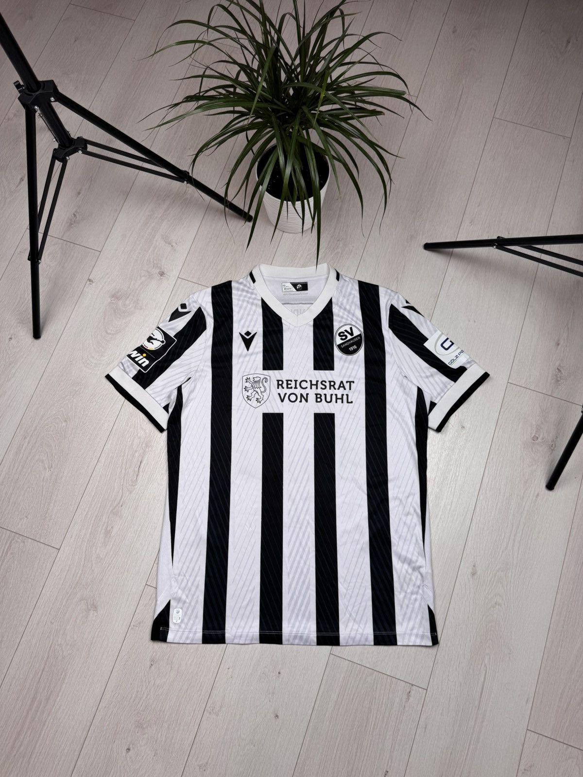 Macron Soccer Jersey Macron SV Sandhausen 1916 2023/24 Bundesliga Size US XXL / EU 58 / 5 - 1 Thumbnail