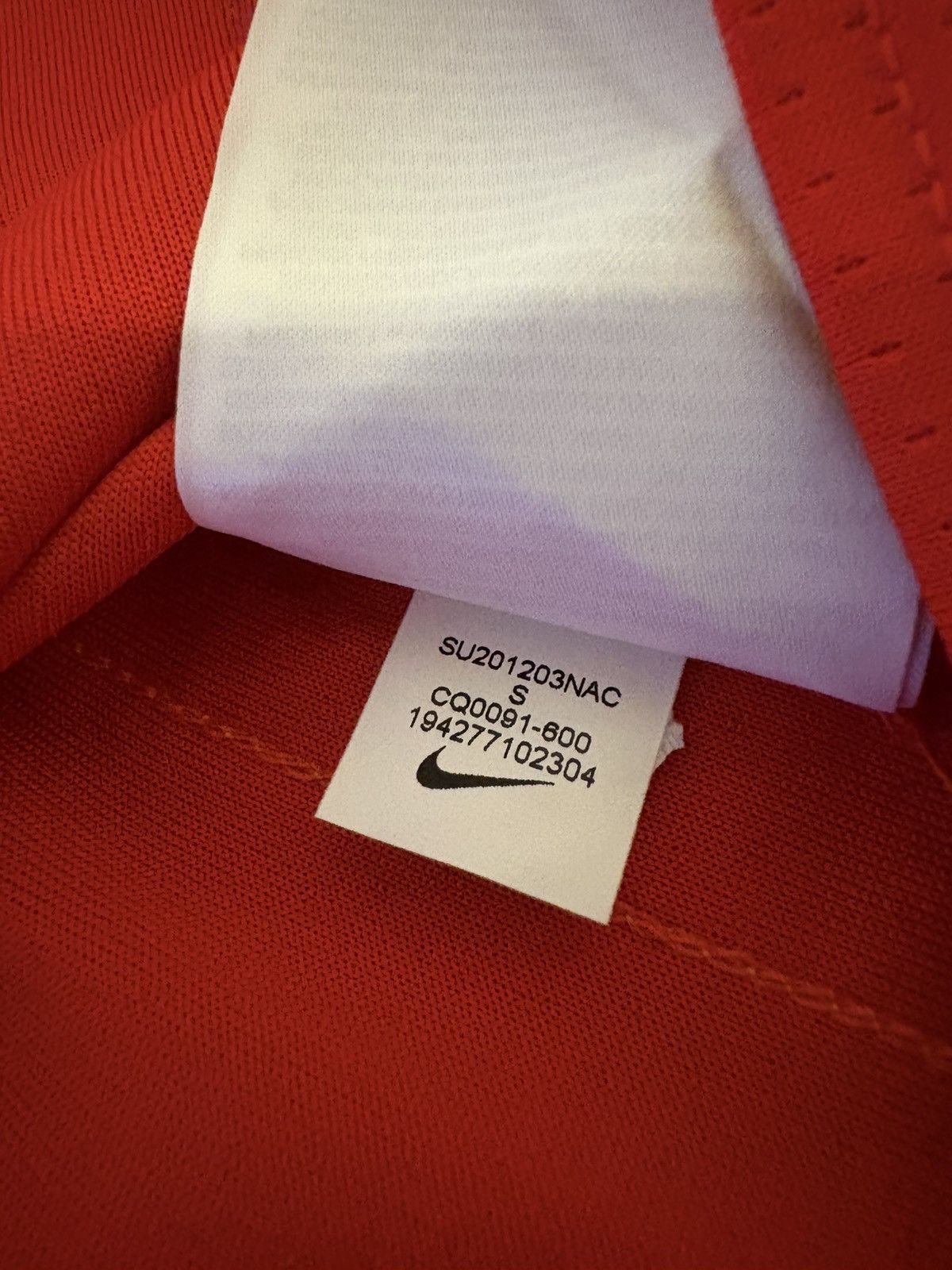 Nike Spain Nike Rare Limited Men's Nike Basketball Jersey small Size US S / EU 44-46 / 1 - 5 Thumbnail