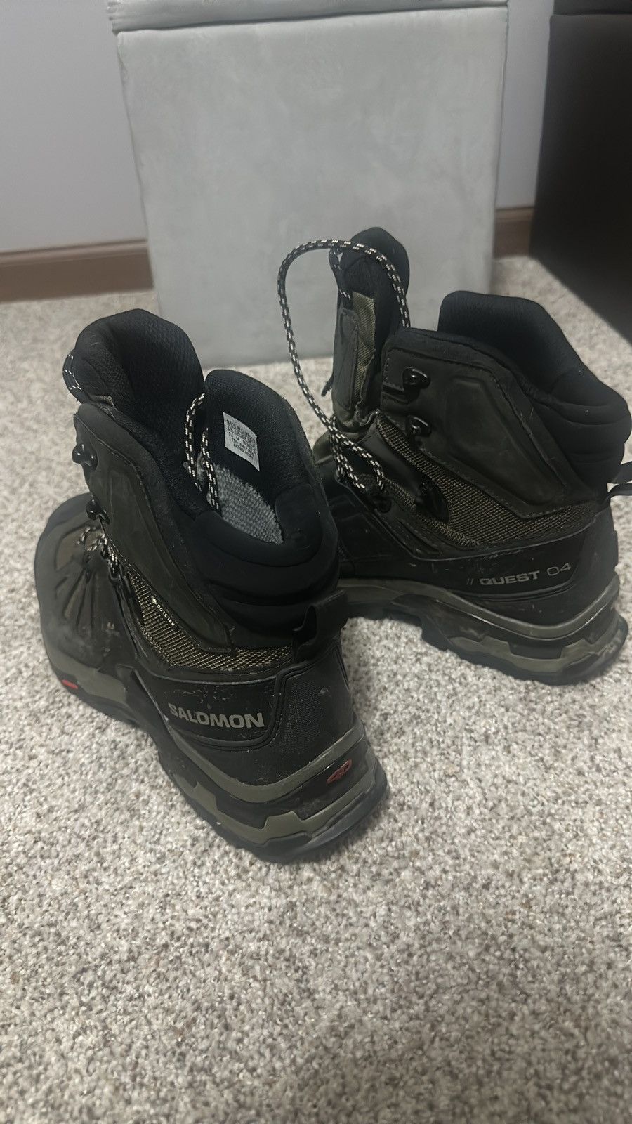 Salomon Salomon Hiking boots Quest 04 high top Size US 10 / EU 43 - 4 Thumbnail