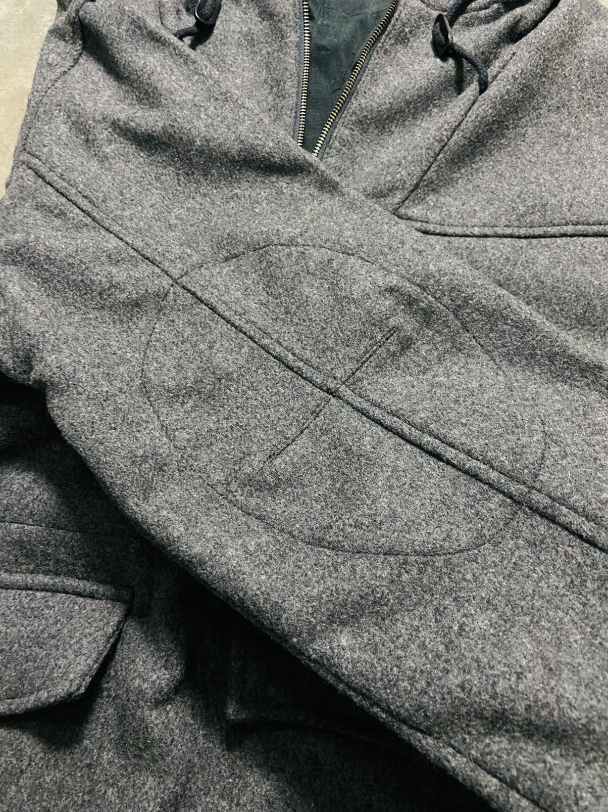 Gap Vintage Gap Pullover Double Pocket Wool/Nylon Jacket Size US L / EU 52-54 / 3 - 15 Thumbnail