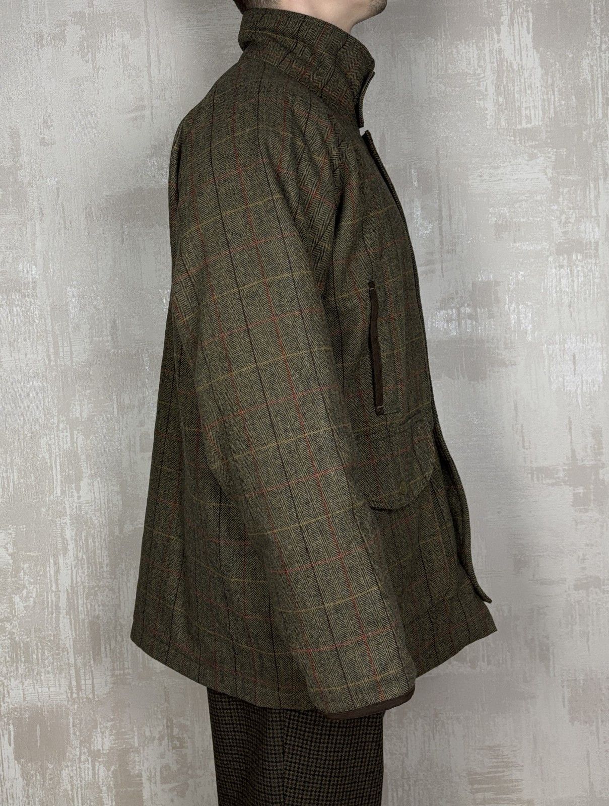 Alan Paine Alan Paine 3XL Country Collection Check Wool Field Coat Size US XXL / EU 58 / 5 - 7 Thumbnail