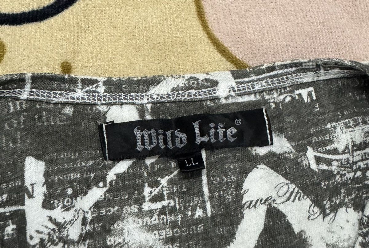 Japanese Brand Punk Design by WILD LIFE Long Sleeve Shirt Size US M / EU 48-50 / 2 - 9 Thumbnail